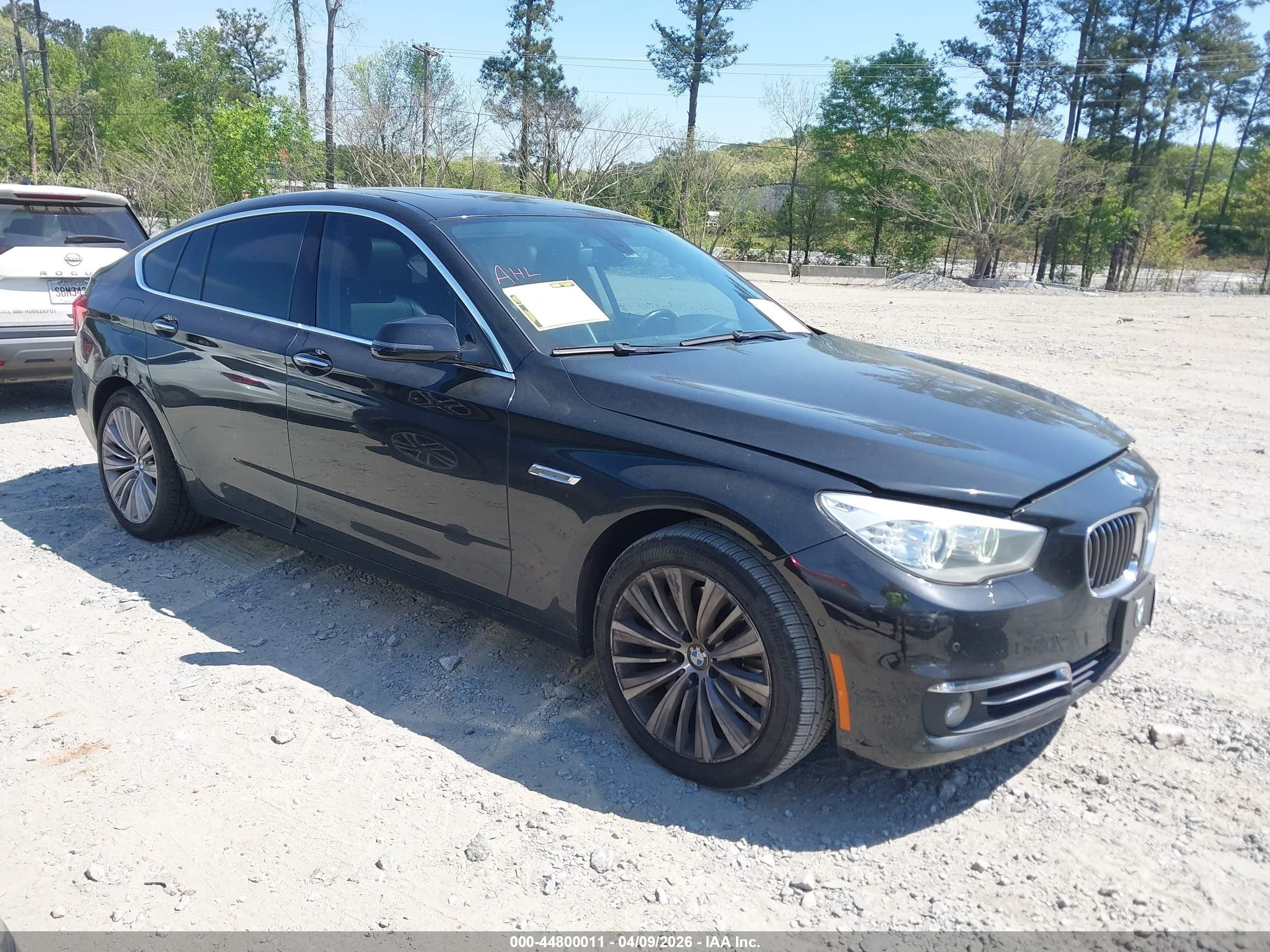 2015 Bmw 535i Gran Turismo   Black vin: WBA5M2C50FGH99145