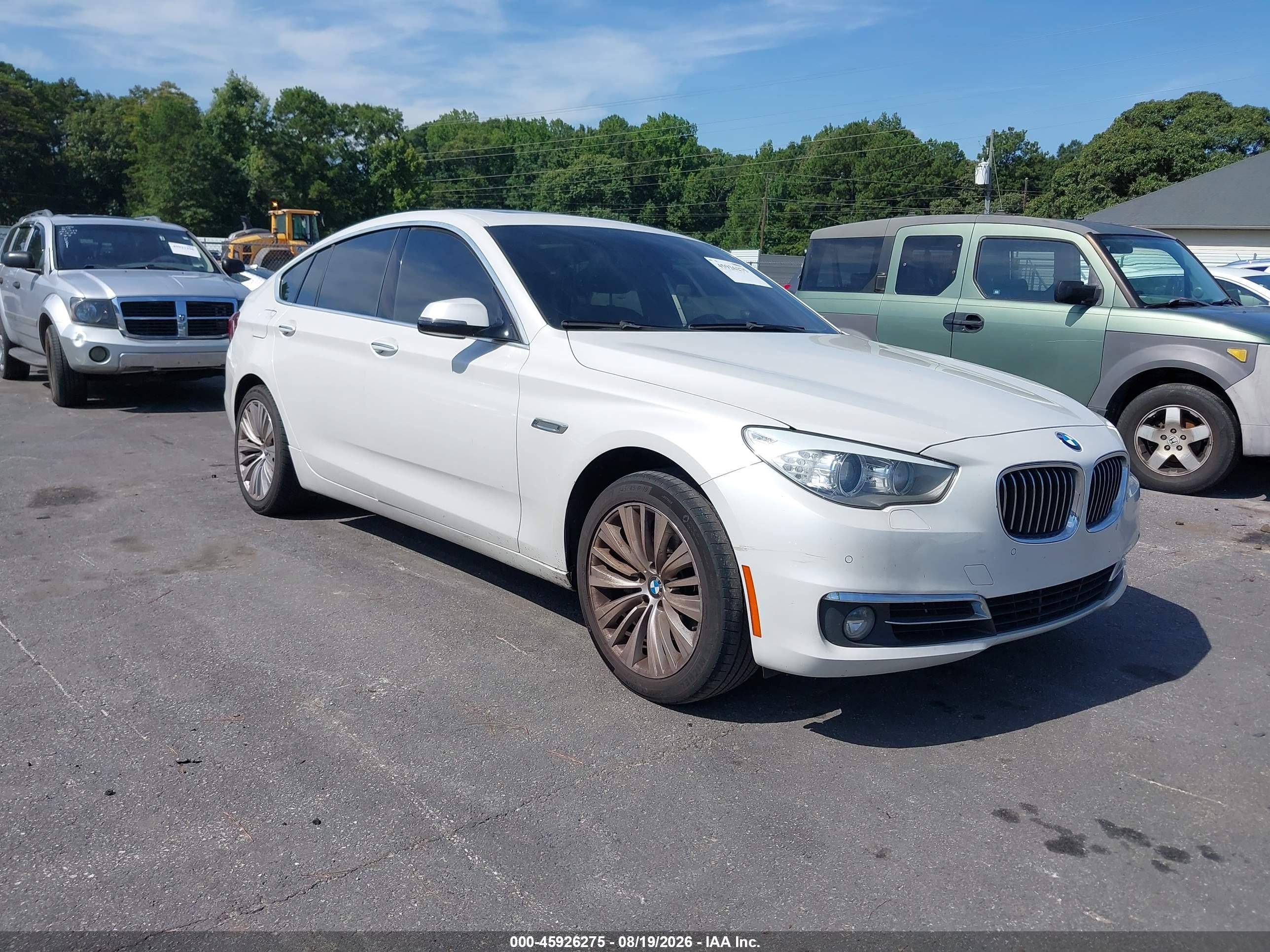 2015 Bmw 535i Gran Turismo   Белый vin: WBA5M2C51FGH99042