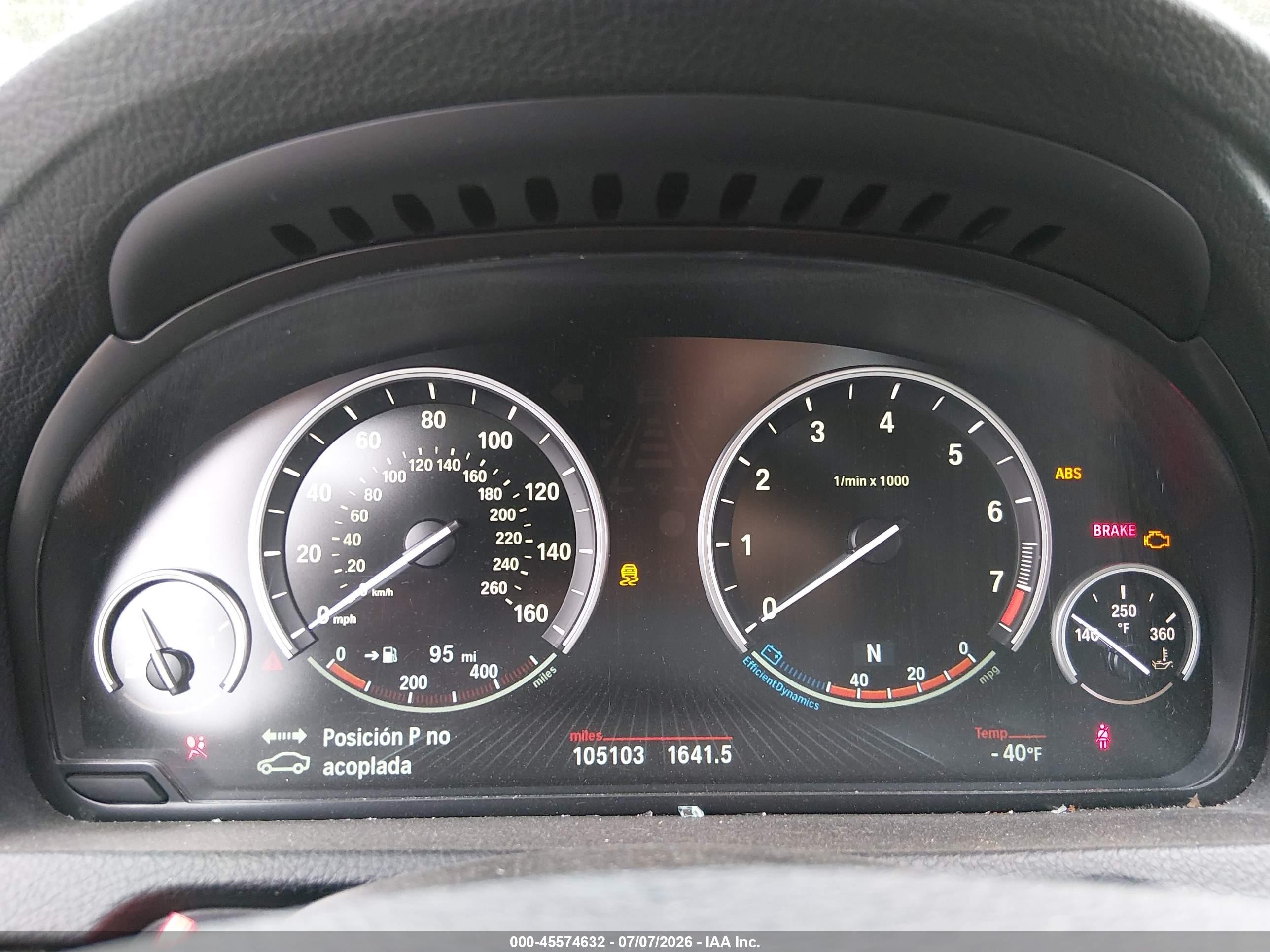 2014 Bmw 535i Gran Turismo   Black vin: WBA5M2C52ED871864