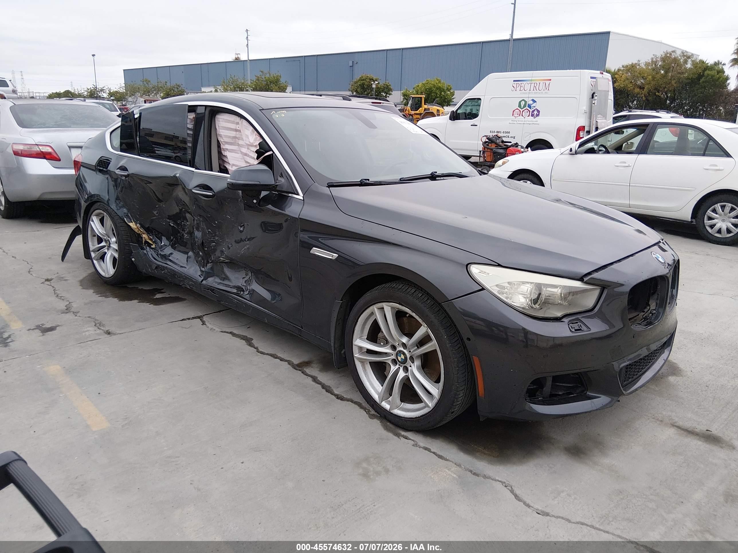 2014 Bmw 535i Gran Turismo   Black vin: WBA5M2C52ED871864