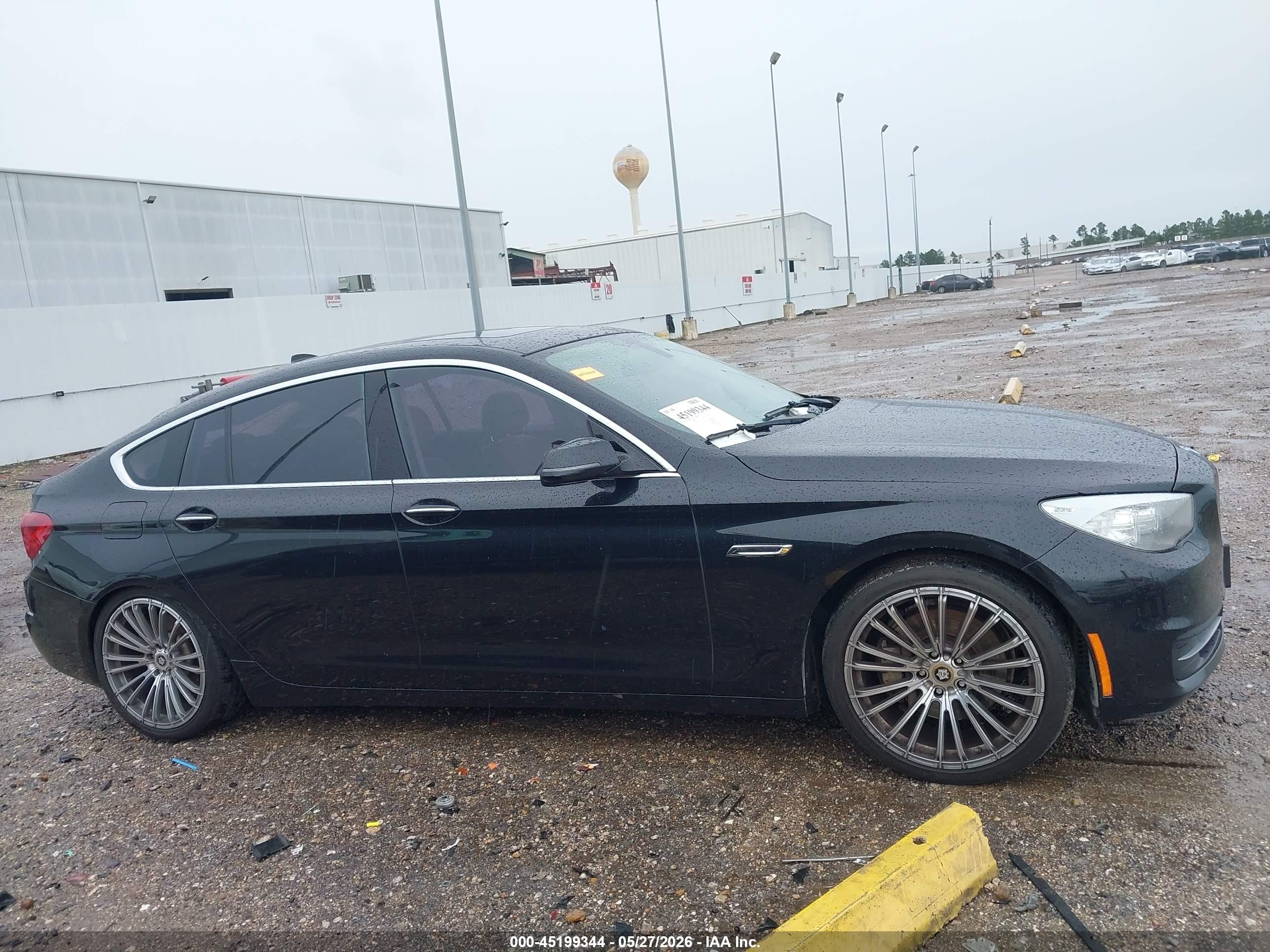 2014 Bmw 535i Gran Turismo   Black vin: WBA5M2C56ED085792
