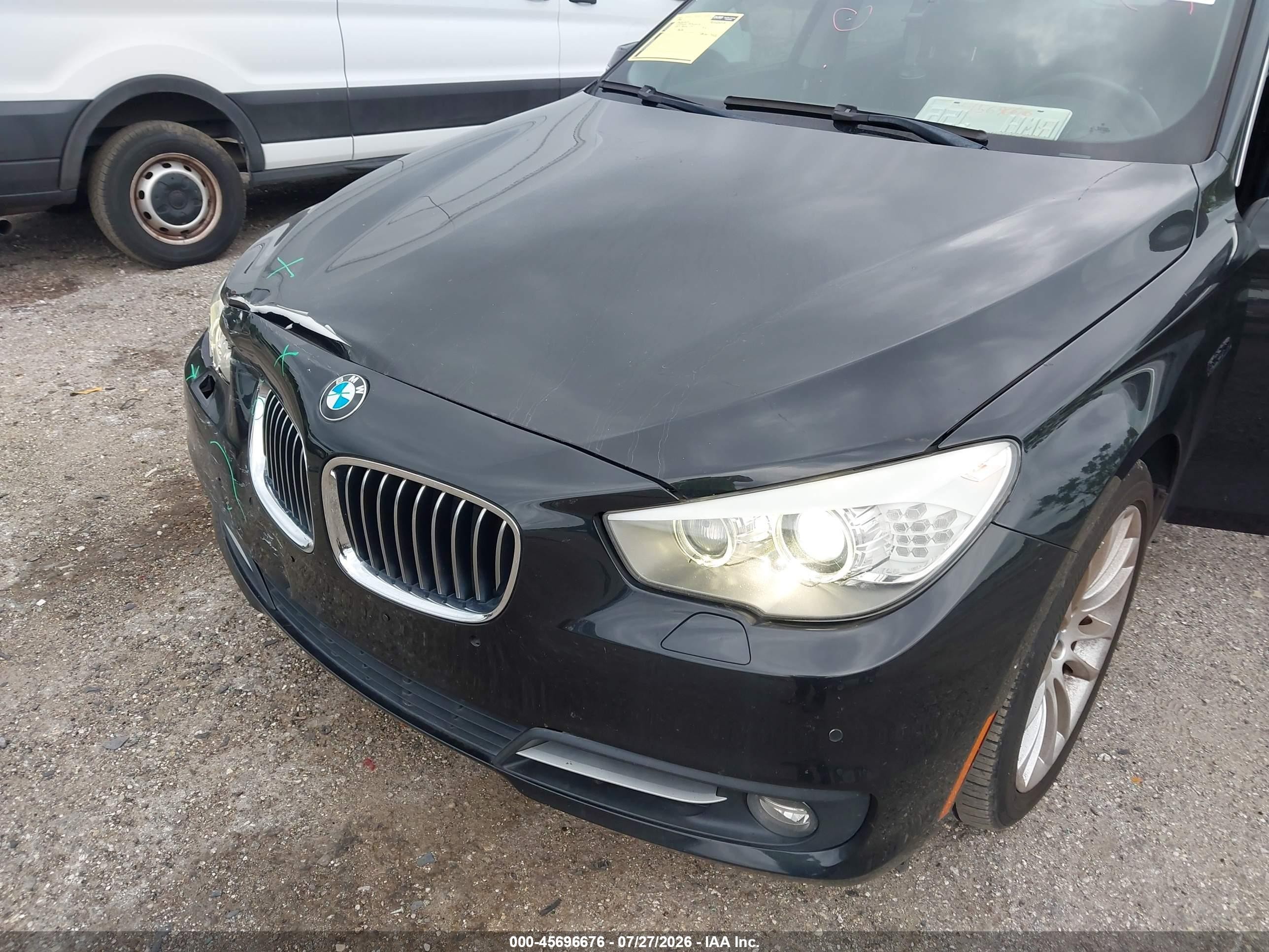 2015 Bmw 535i Gran Turismo   Black vin: WBA5M2C57FD872185