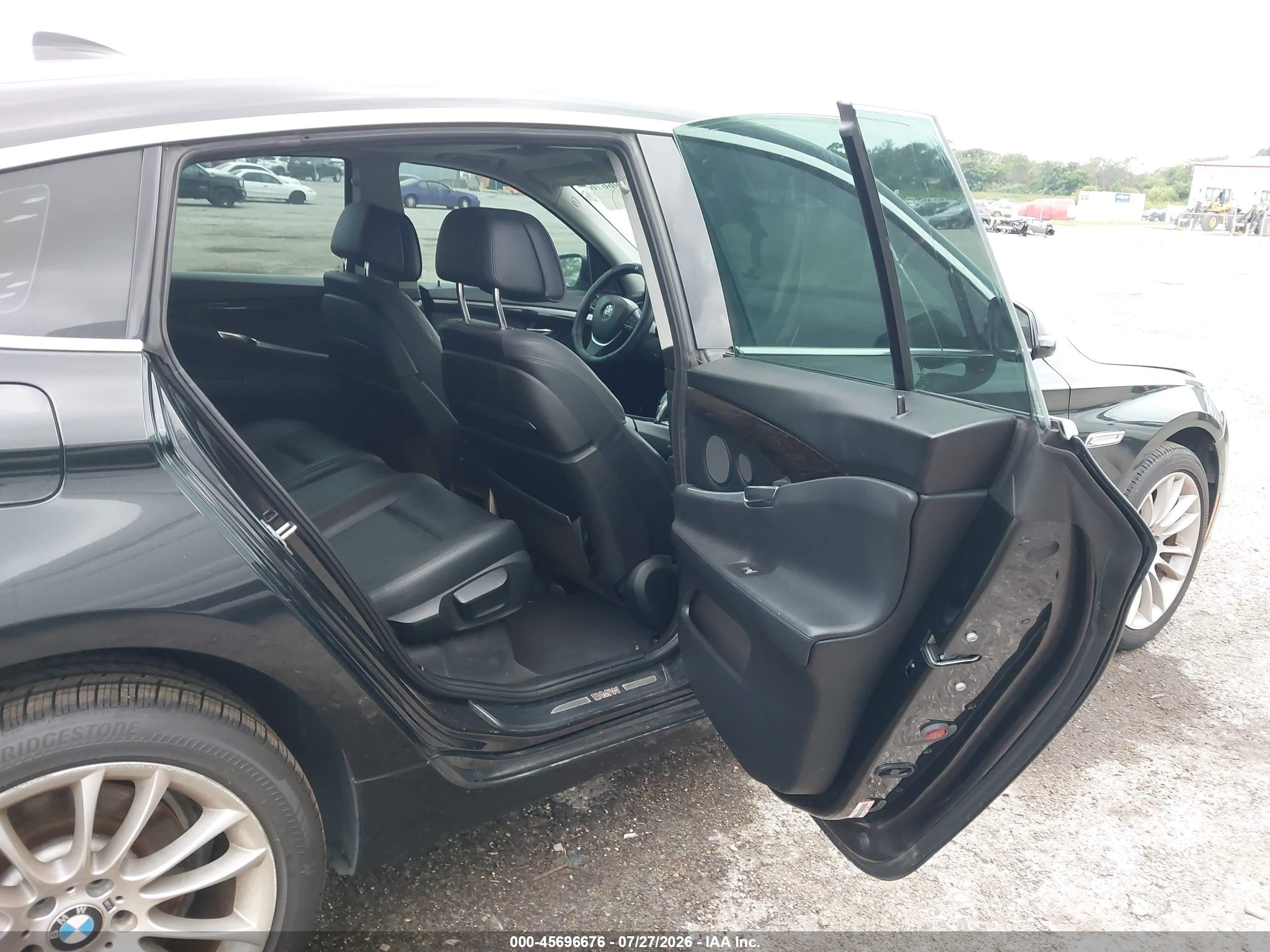 2015 Bmw 535i Gran Turismo   Black vin: WBA5M2C57FD872185