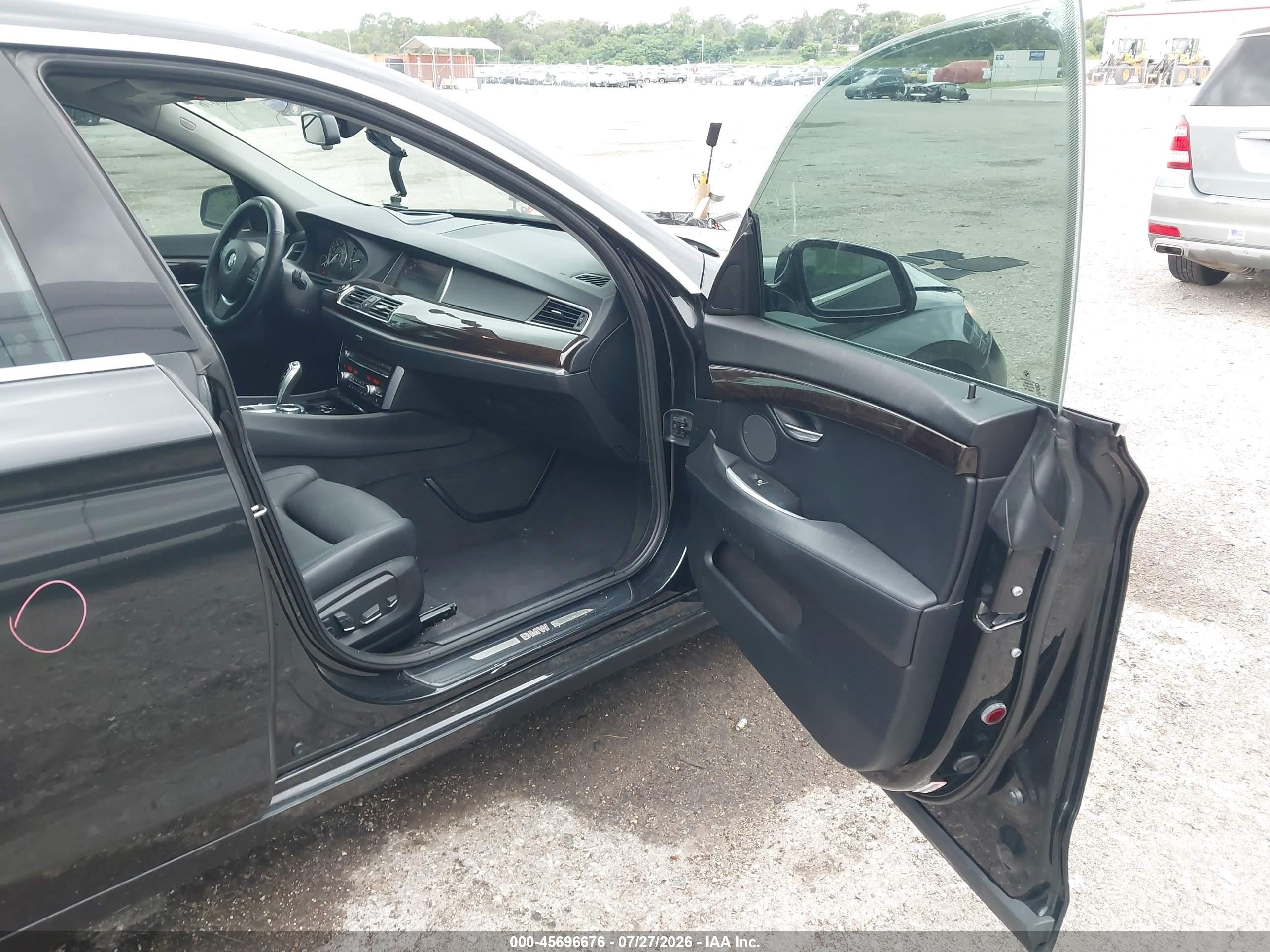 2015 Bmw 535i Gran Turismo   Black vin: WBA5M2C57FD872185