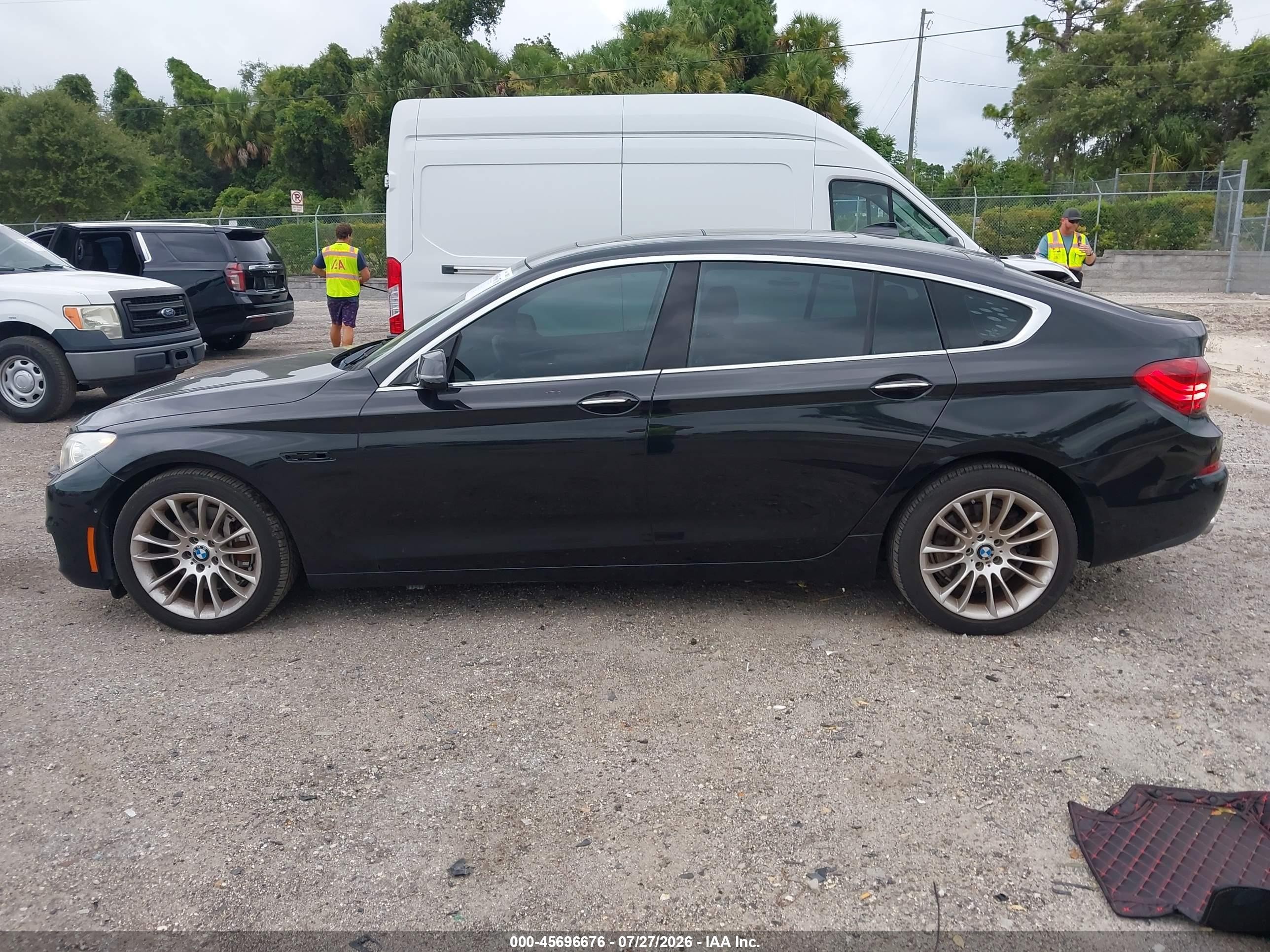 2015 Bmw 535i Gran Turismo   Black vin: WBA5M2C57FD872185