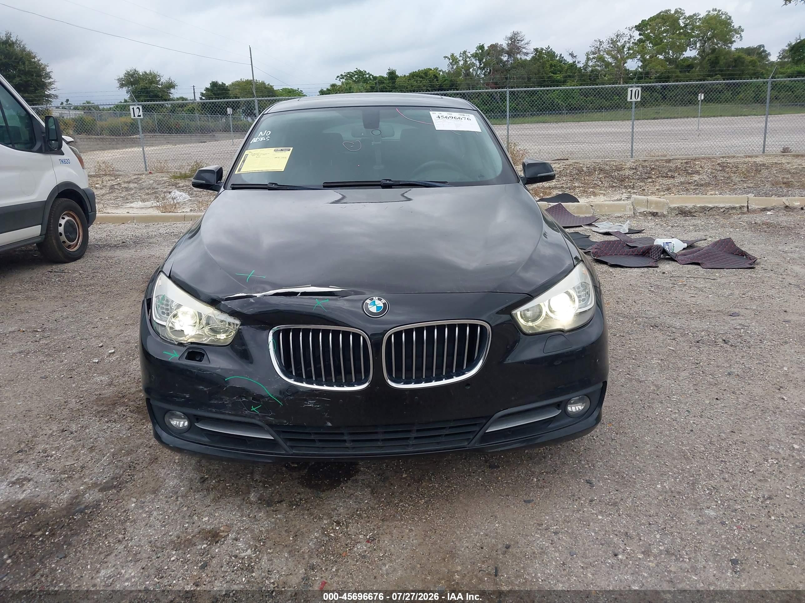 2015 Bmw 535i Gran Turismo   Black vin: WBA5M2C57FD872185