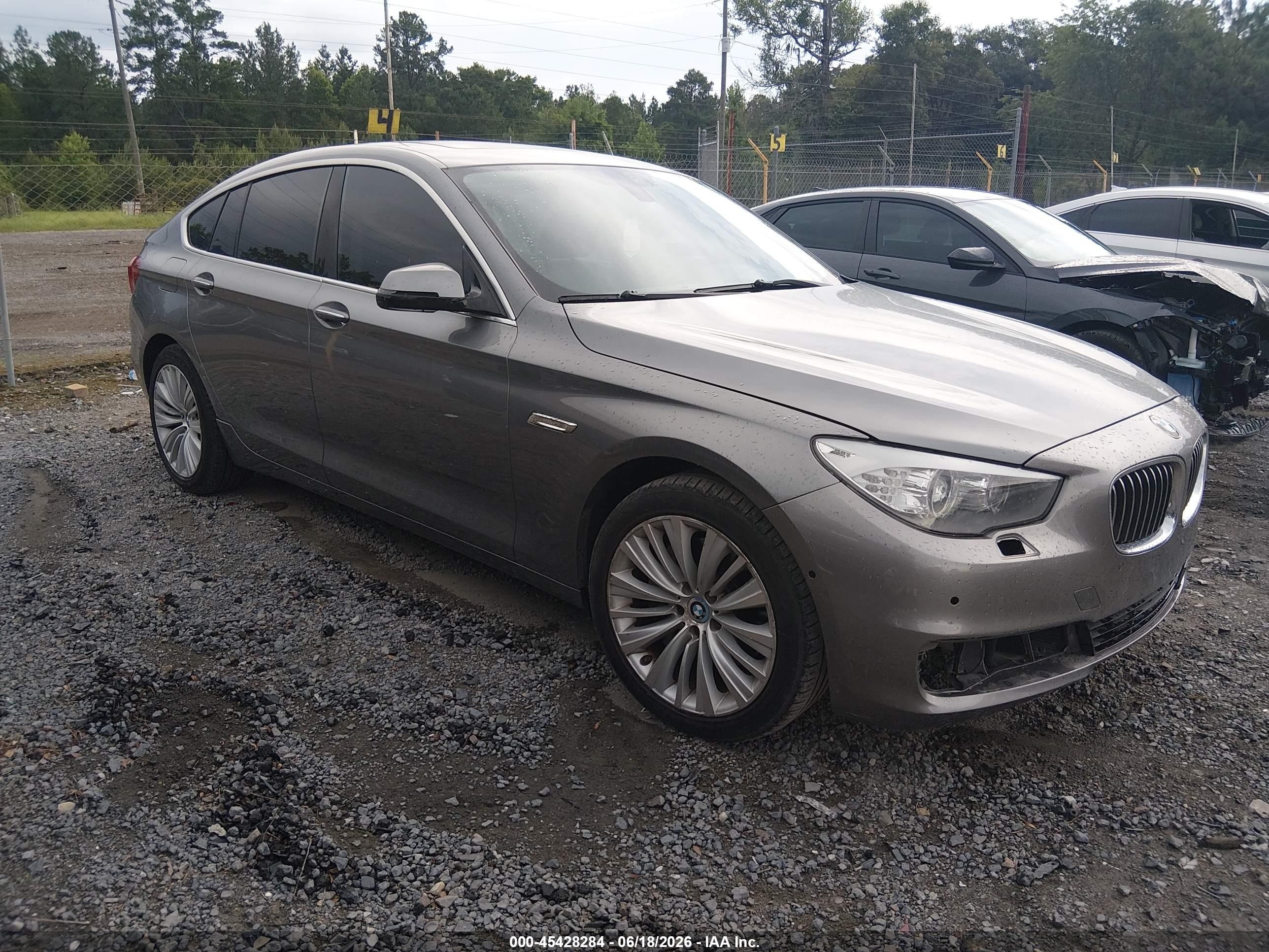 2015 Bmw 535i Gran Turismo   Gray vin: WBA5M2C57FGH99093