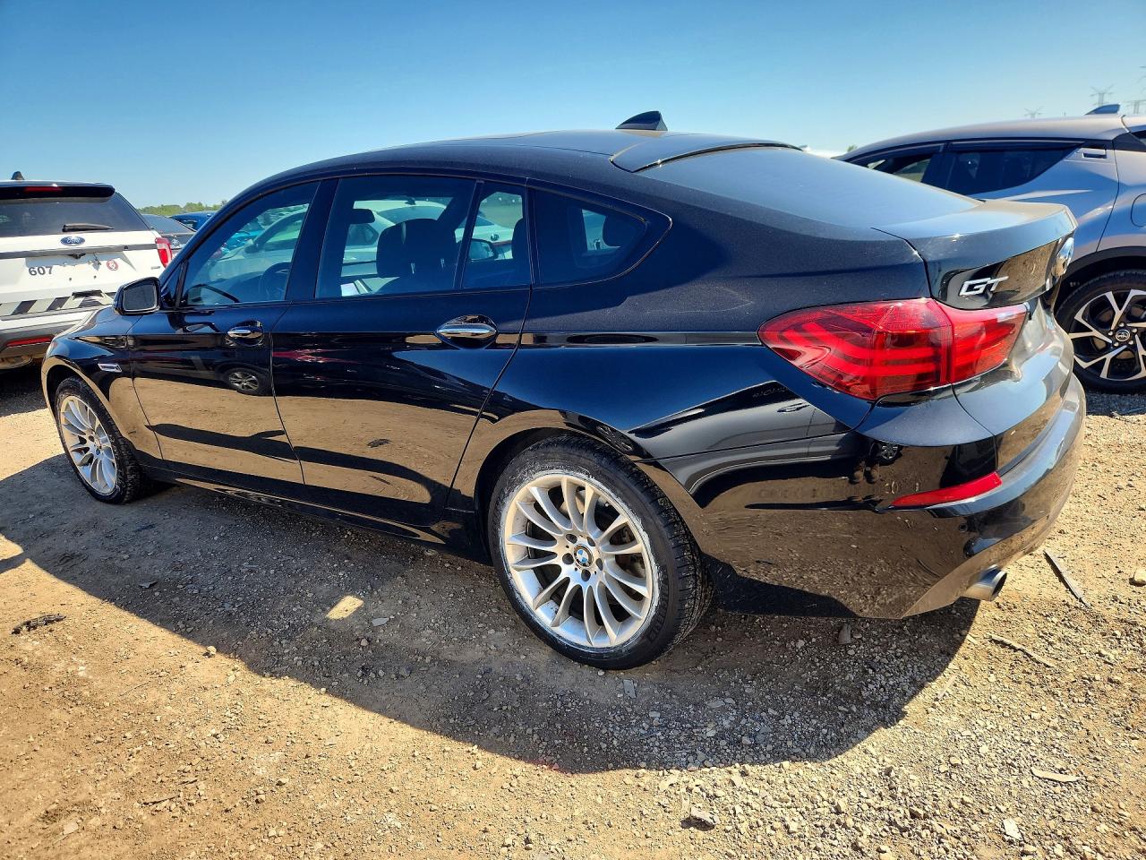 2014 Bmw 535 Xigt Черный vin: WBA5M4C50ED183390