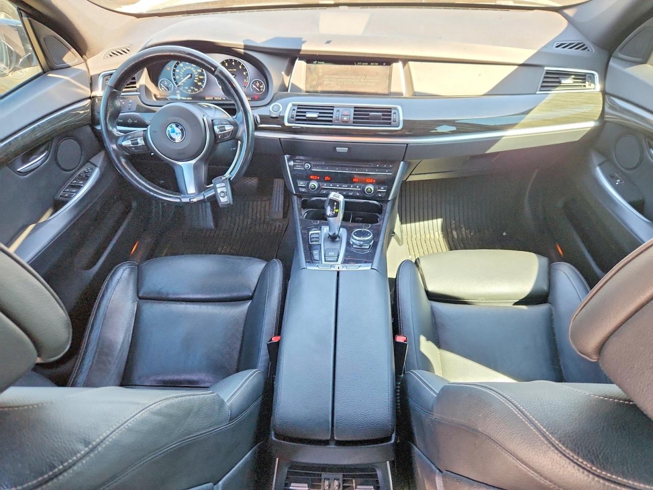 2014 Bmw 535 Xigt Черный vin: WBA5M4C50ED183390