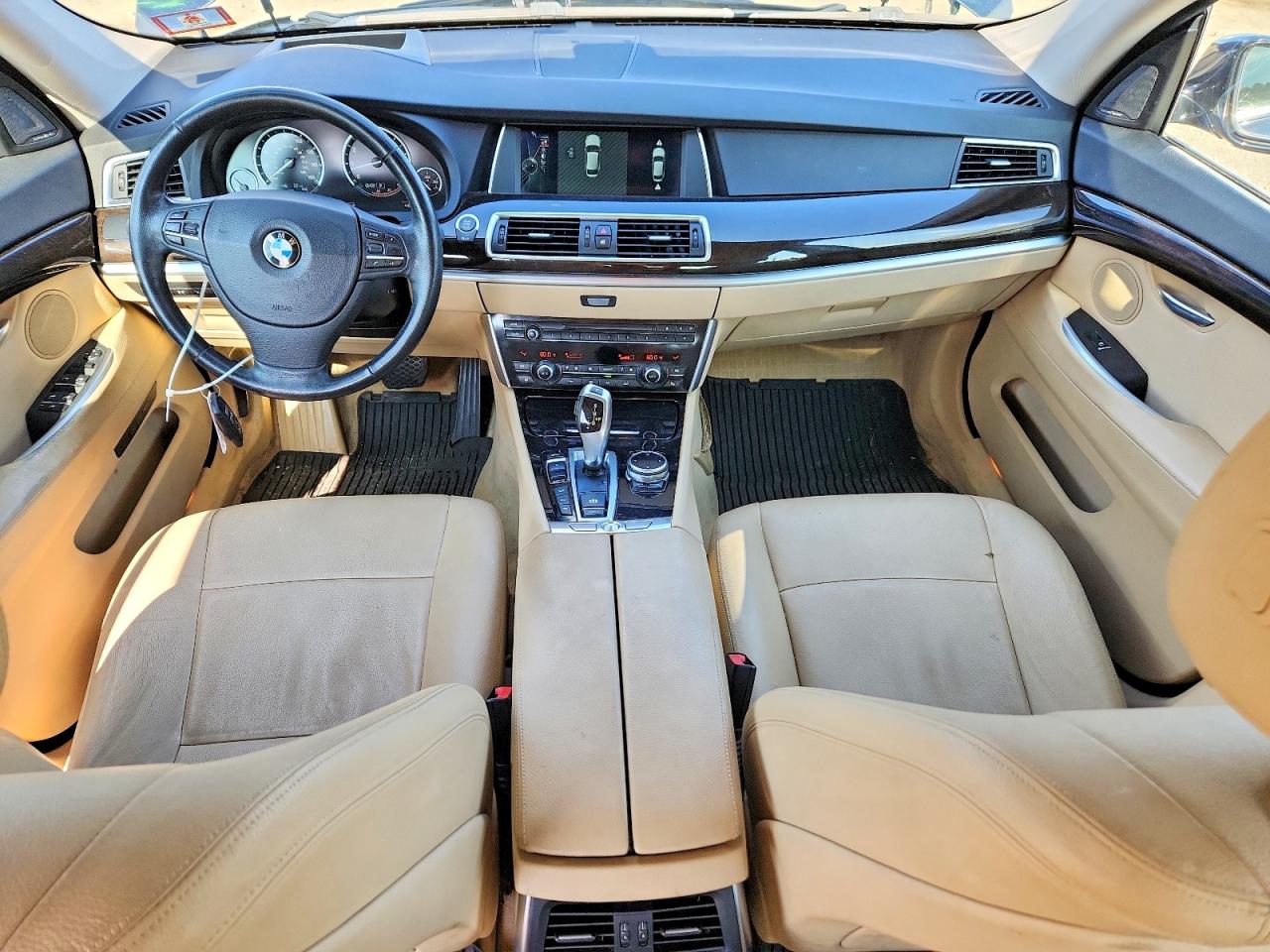 2014 Bmw 535 Xigt Blue vin: WBA5M4C54ED183392