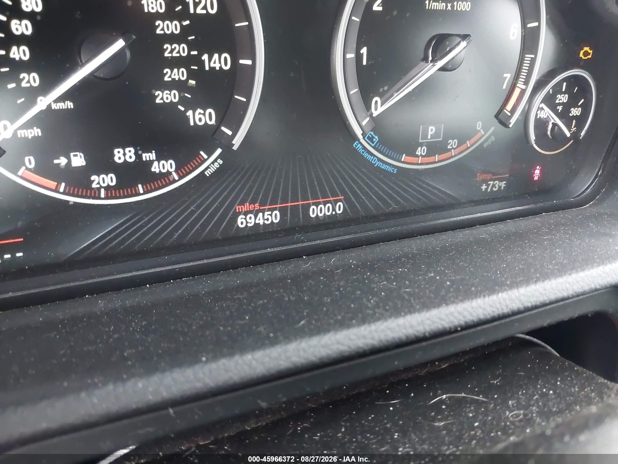 2014 Bmw 535i Gran Turismo Xdrive Черный vin: WBA5M4C55ED183353