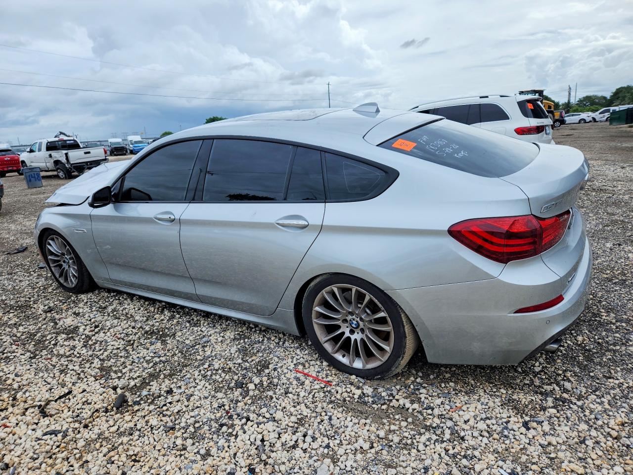 2015 Bmw 535 Xigt Silver vin: WBA5M4C55FD183967