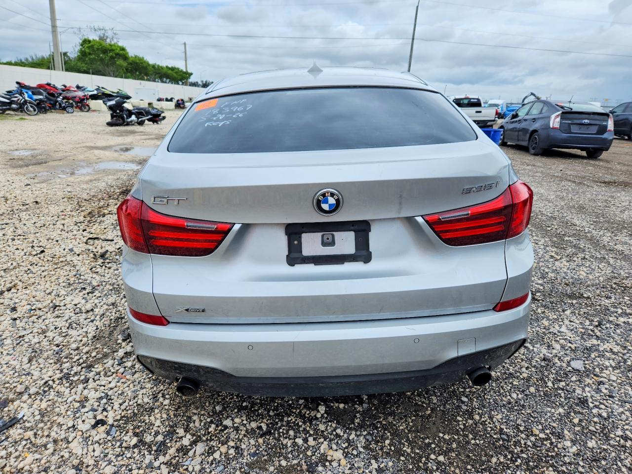 2015 Bmw 535 Xigt Silver vin: WBA5M4C55FD183967