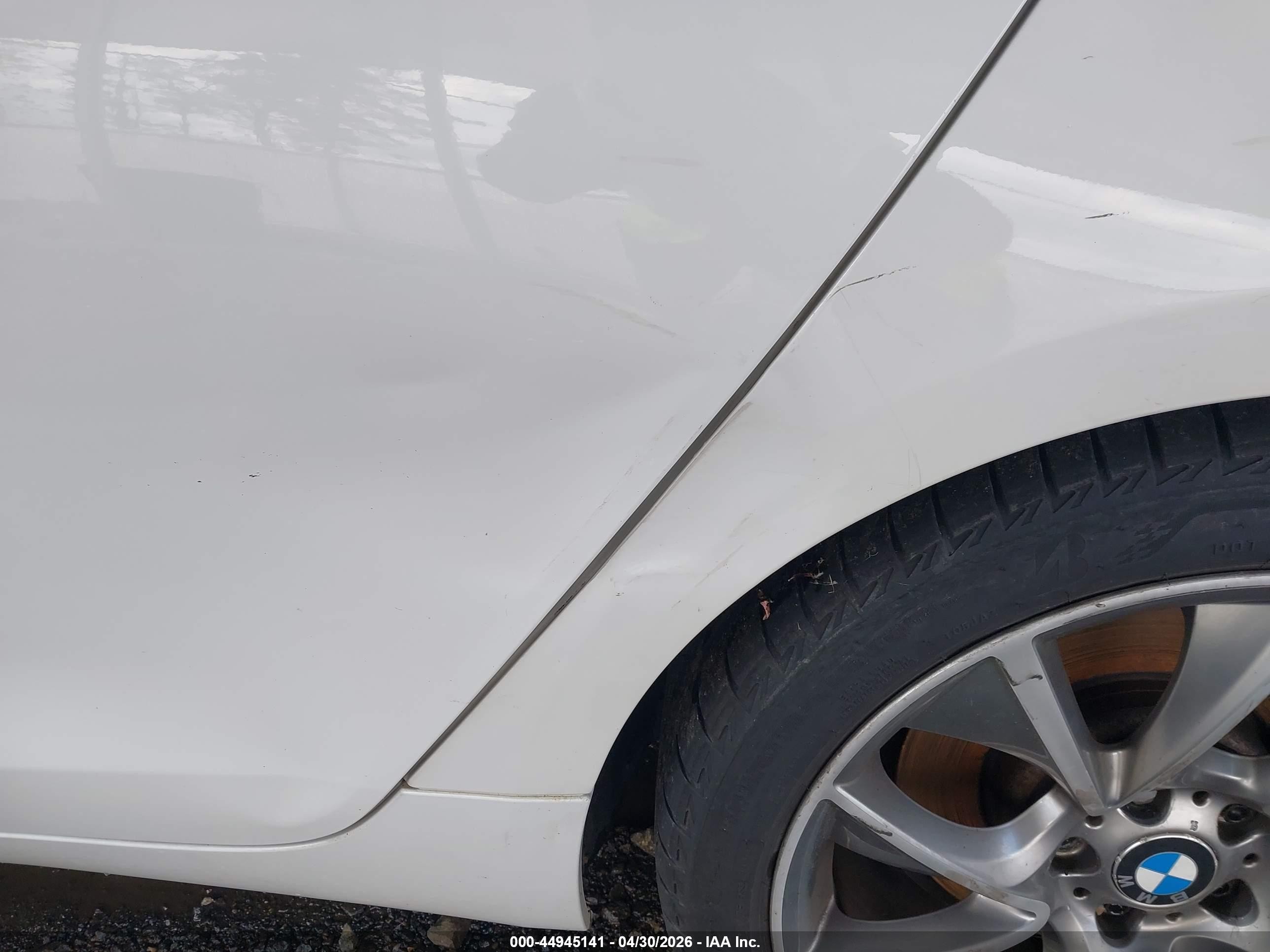 2014 Bmw 535i Gran Turismo Xdrive White vin: WBA5M4C58ED183752
