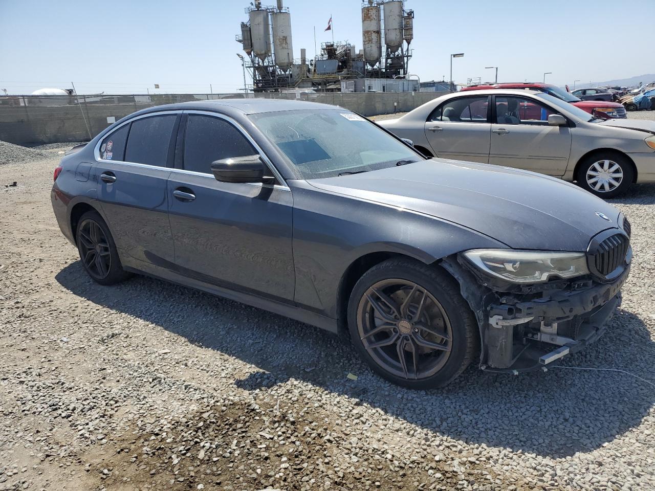 2020 Bmw 330i Gray vin: WBA5R1C08LFH47246
