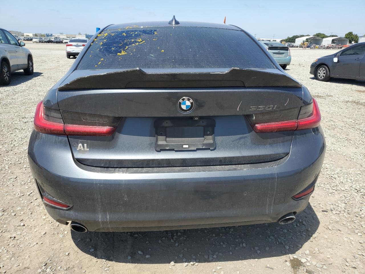 2020 Bmw 330i Gray vin: WBA5R1C08LFH47246