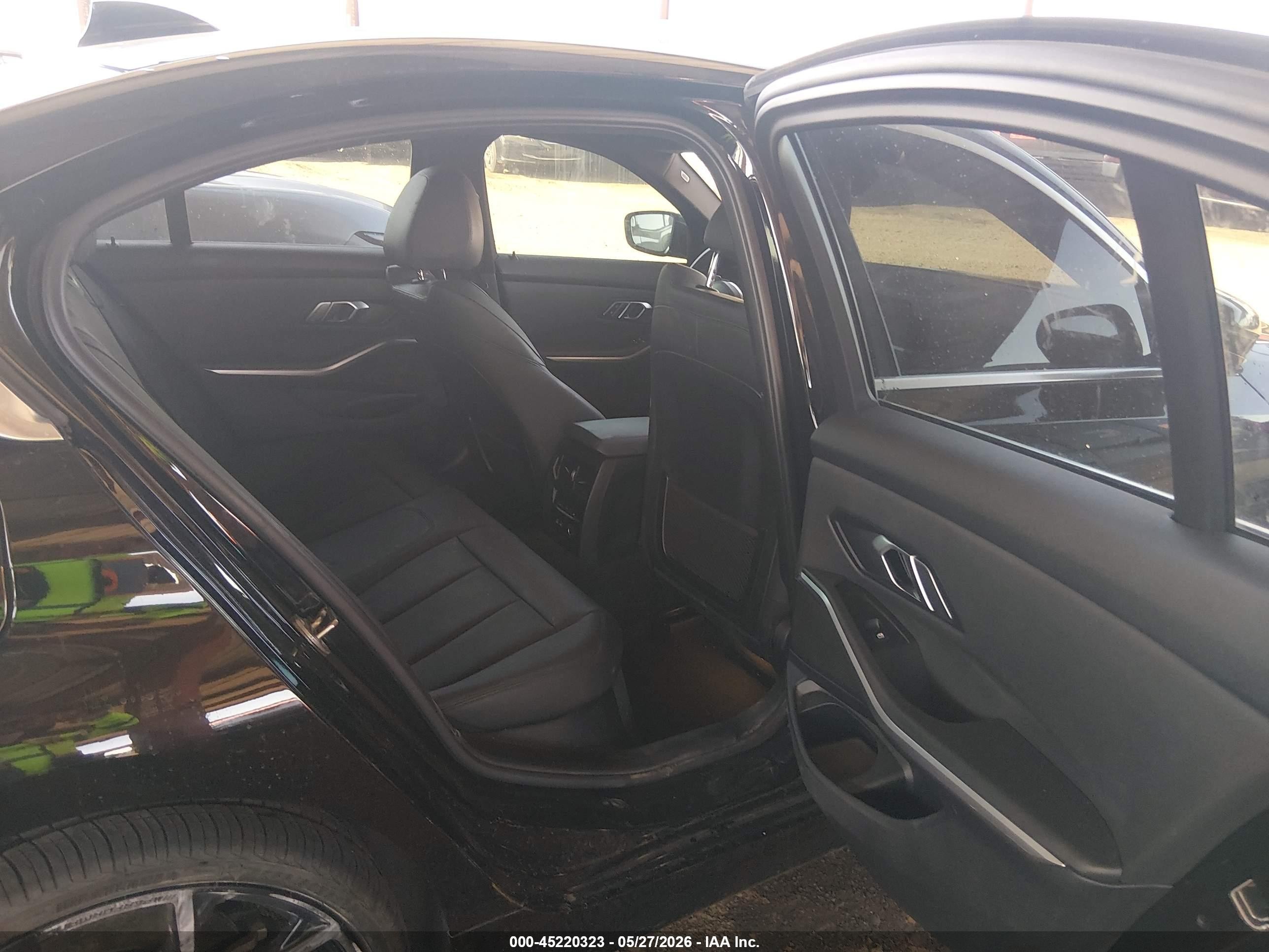 2020 Bmw 330i   Black vin: WBA5R1C09LFH38104