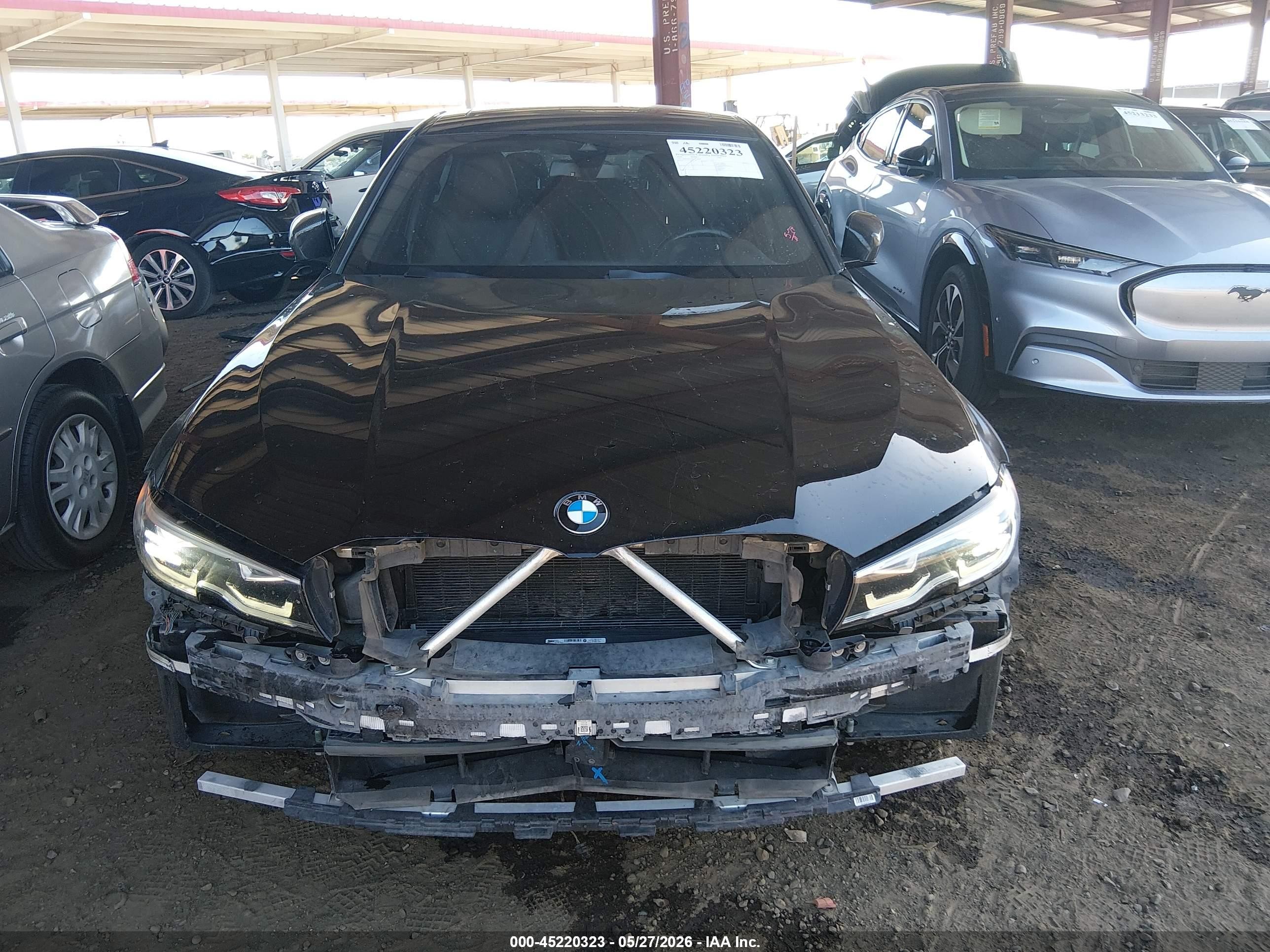 2020 Bmw 330i   Black vin: WBA5R1C09LFH38104