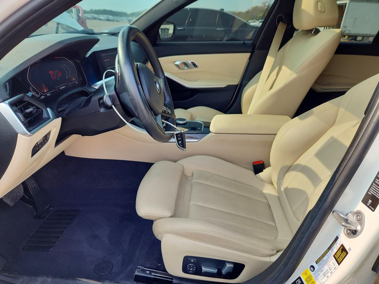 2020 Bmw 330xi Белый vin: WBA5R7C03LFH41356