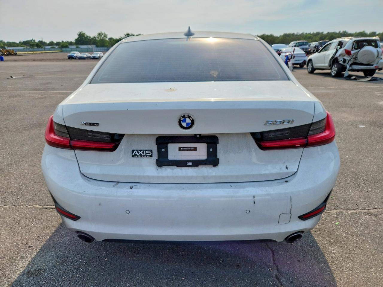 2020 Bmw 330xi Белый vin: WBA5R7C03LFH41356