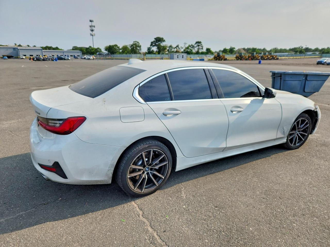 2020 Bmw 330xi Белый vin: WBA5R7C03LFH41356
