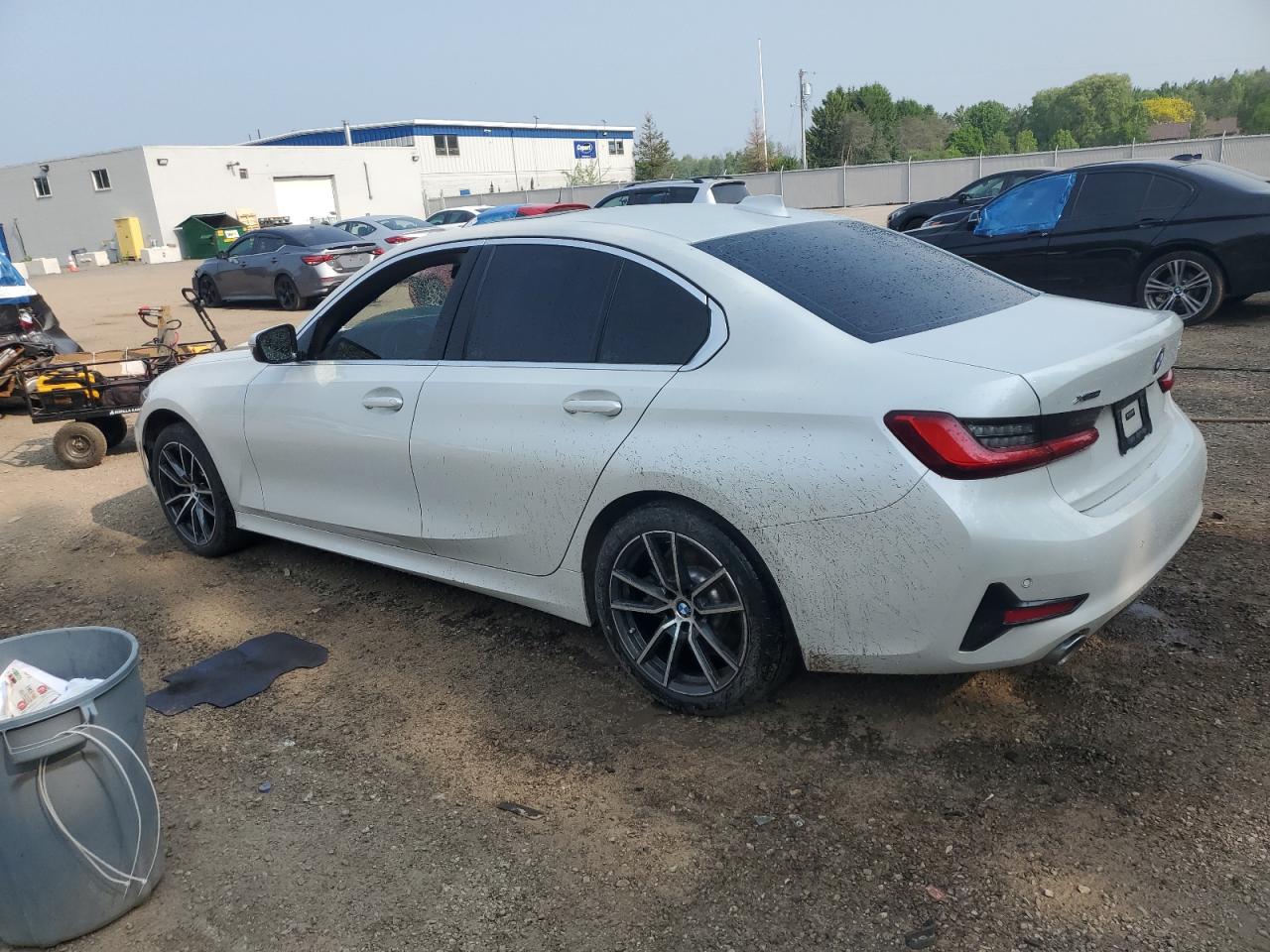 2020 Bmw 330xi    White vin: WBA5R7C04LFH53418