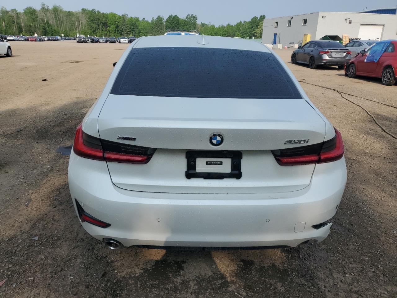 2020 Bmw 330xi    White vin: WBA5R7C04LFH53418