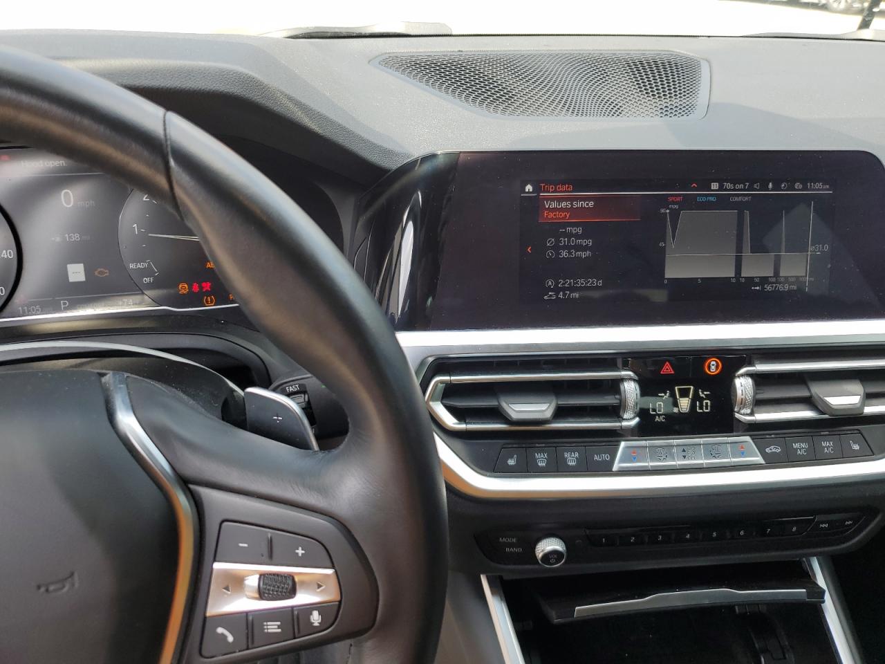 2021 Bmw 330xi    Gray vin: WBA5R7C07MFK50674