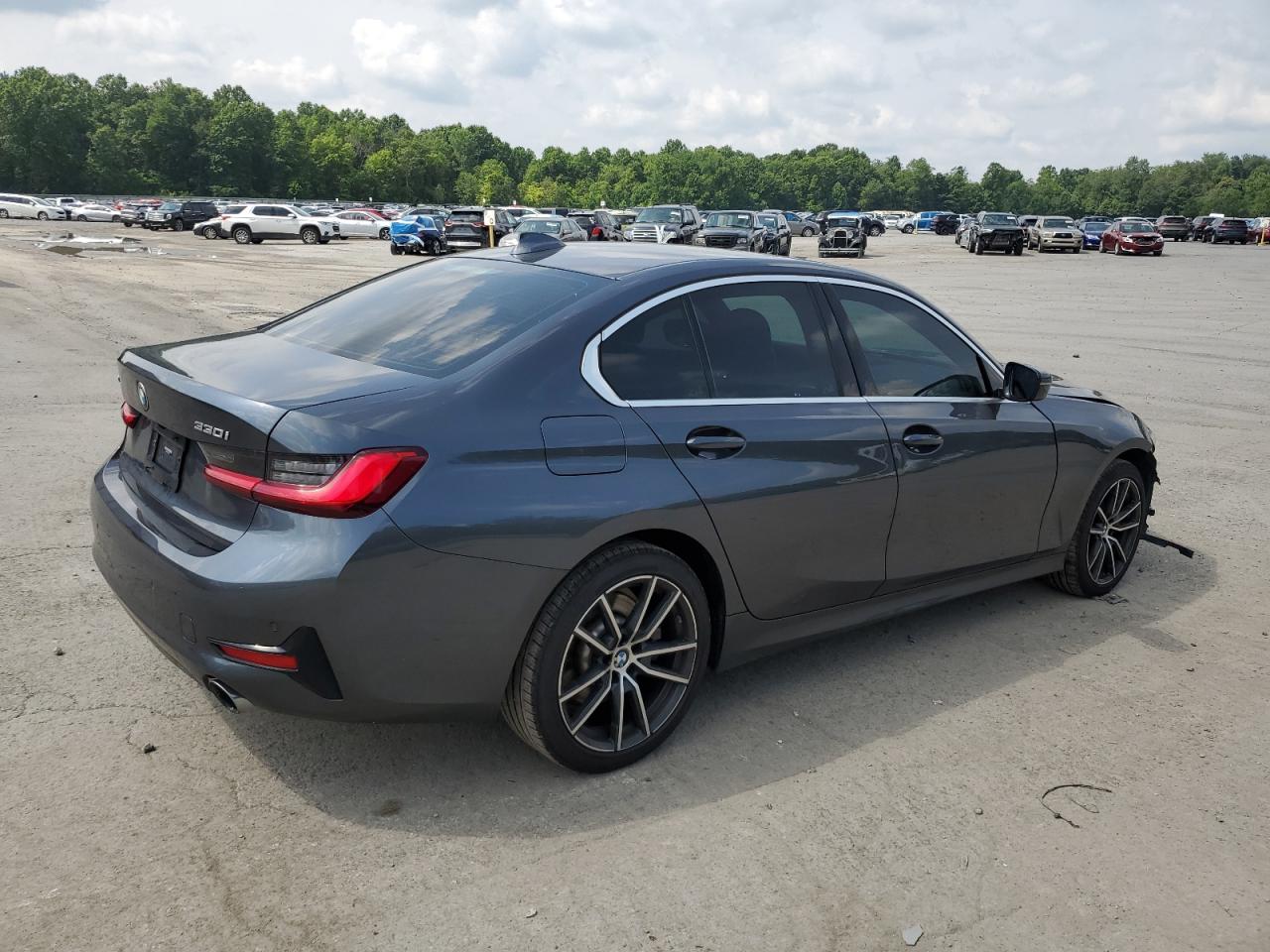 2021 Bmw 330xi    Gray vin: WBA5R7C07MFK50674