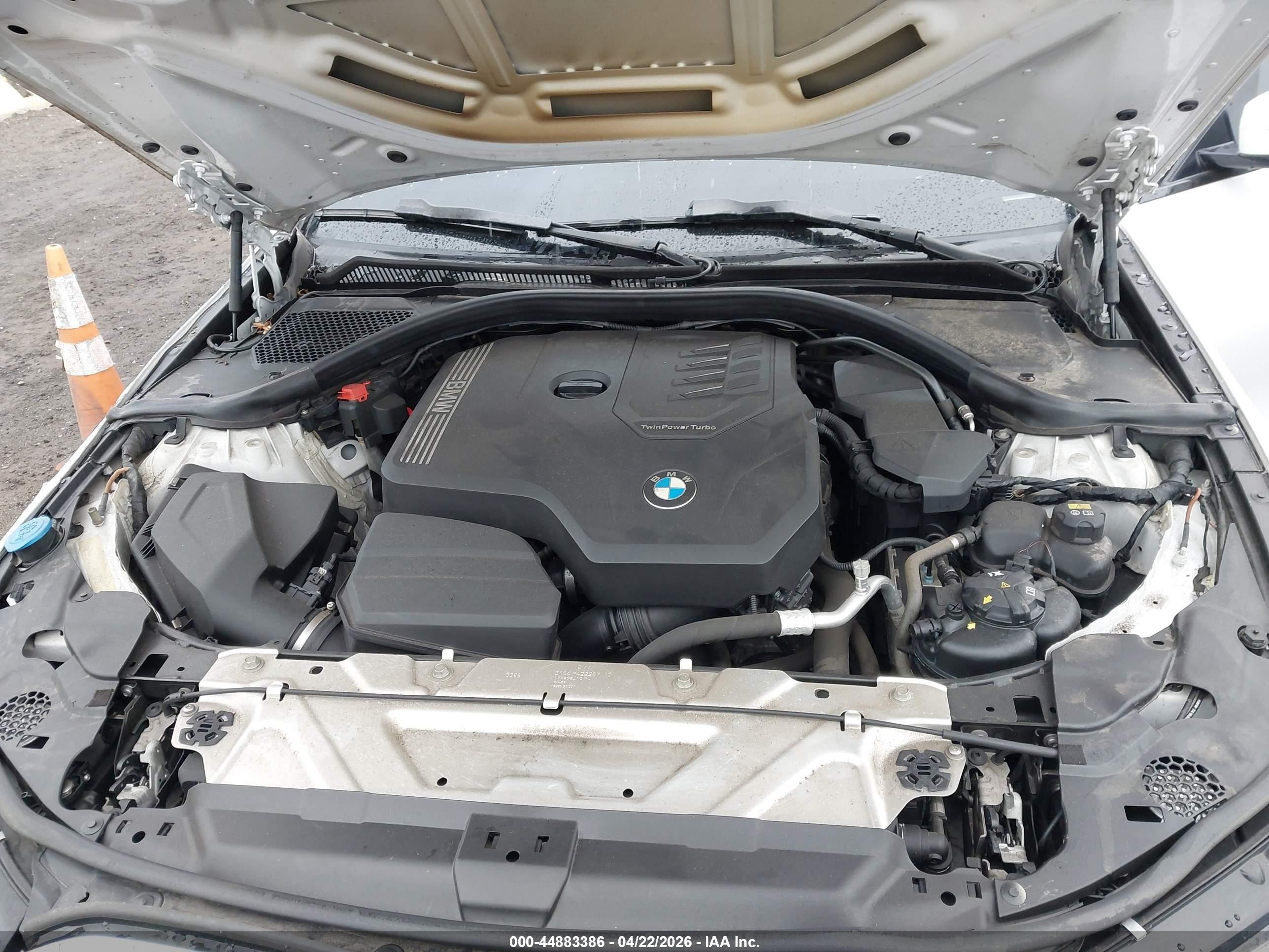 2019 Bmw 330i Xdrive White vin: WBA5R7C53KAJ78717