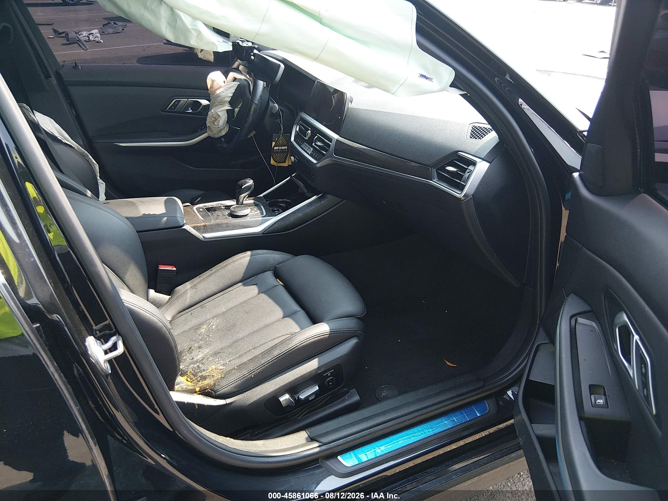 2019 Bmw 330i Xdrive Black vin: WBA5R7C54KAJ82601