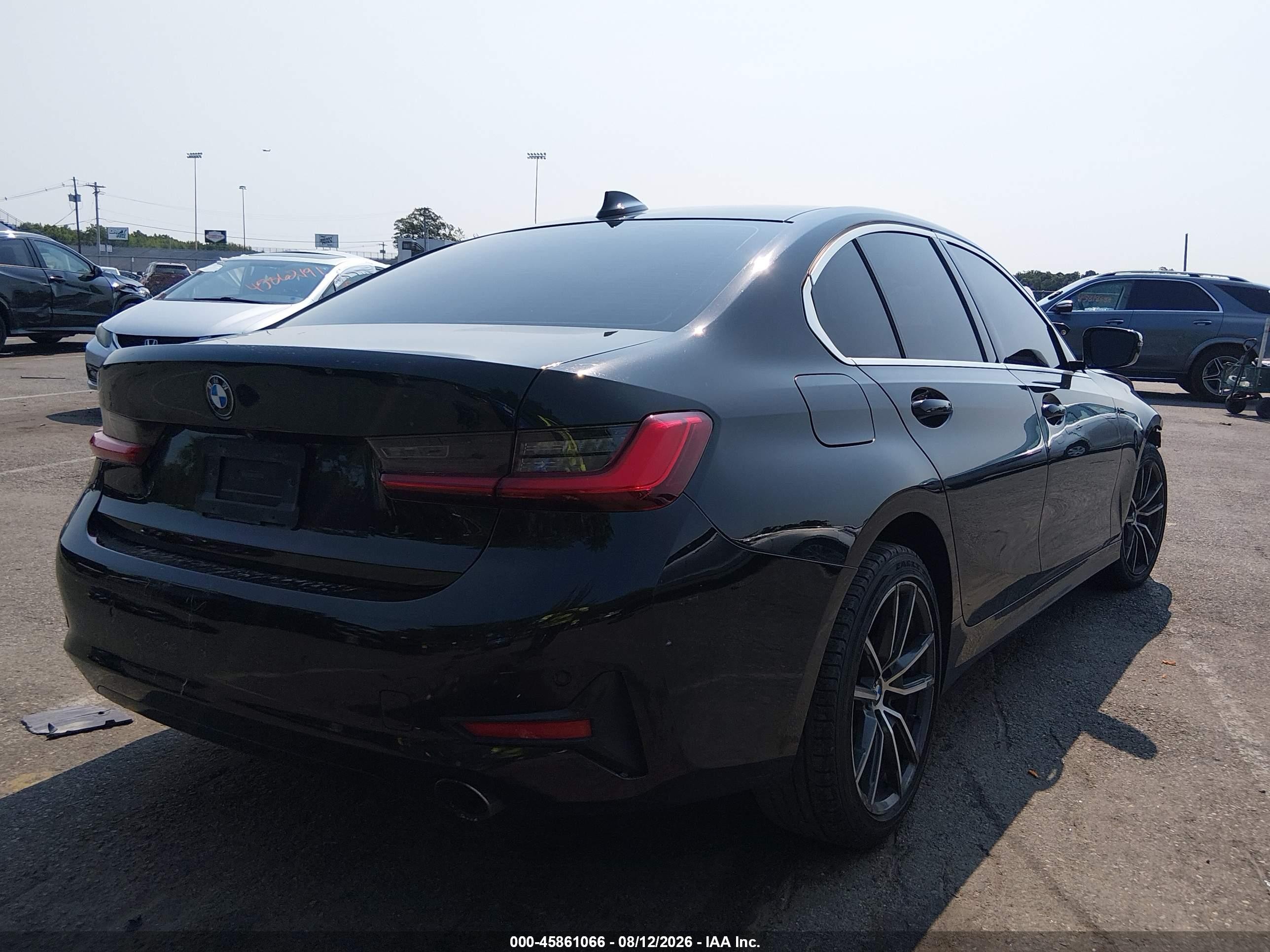 2019 Bmw 330i Xdrive Black vin: WBA5R7C54KAJ82601