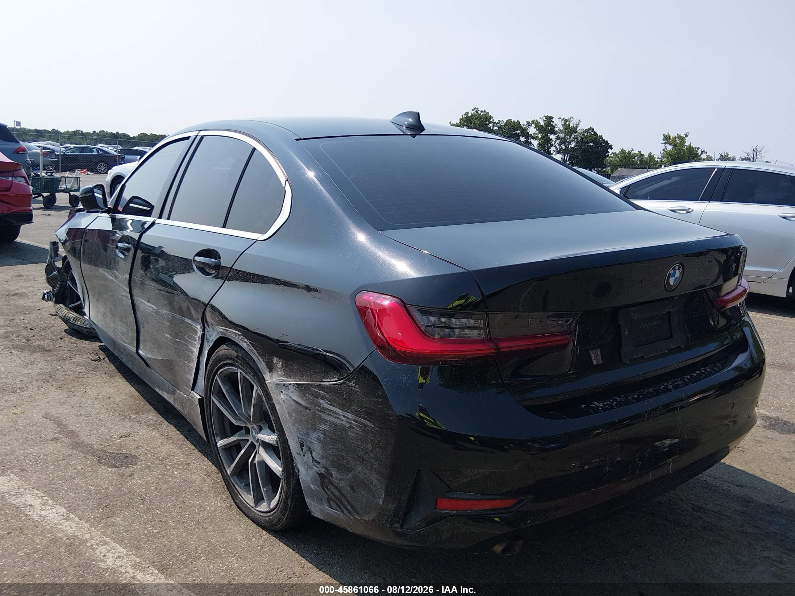 2019 Bmw 330i Xdrive Black vin: WBA5R7C54KAJ82601