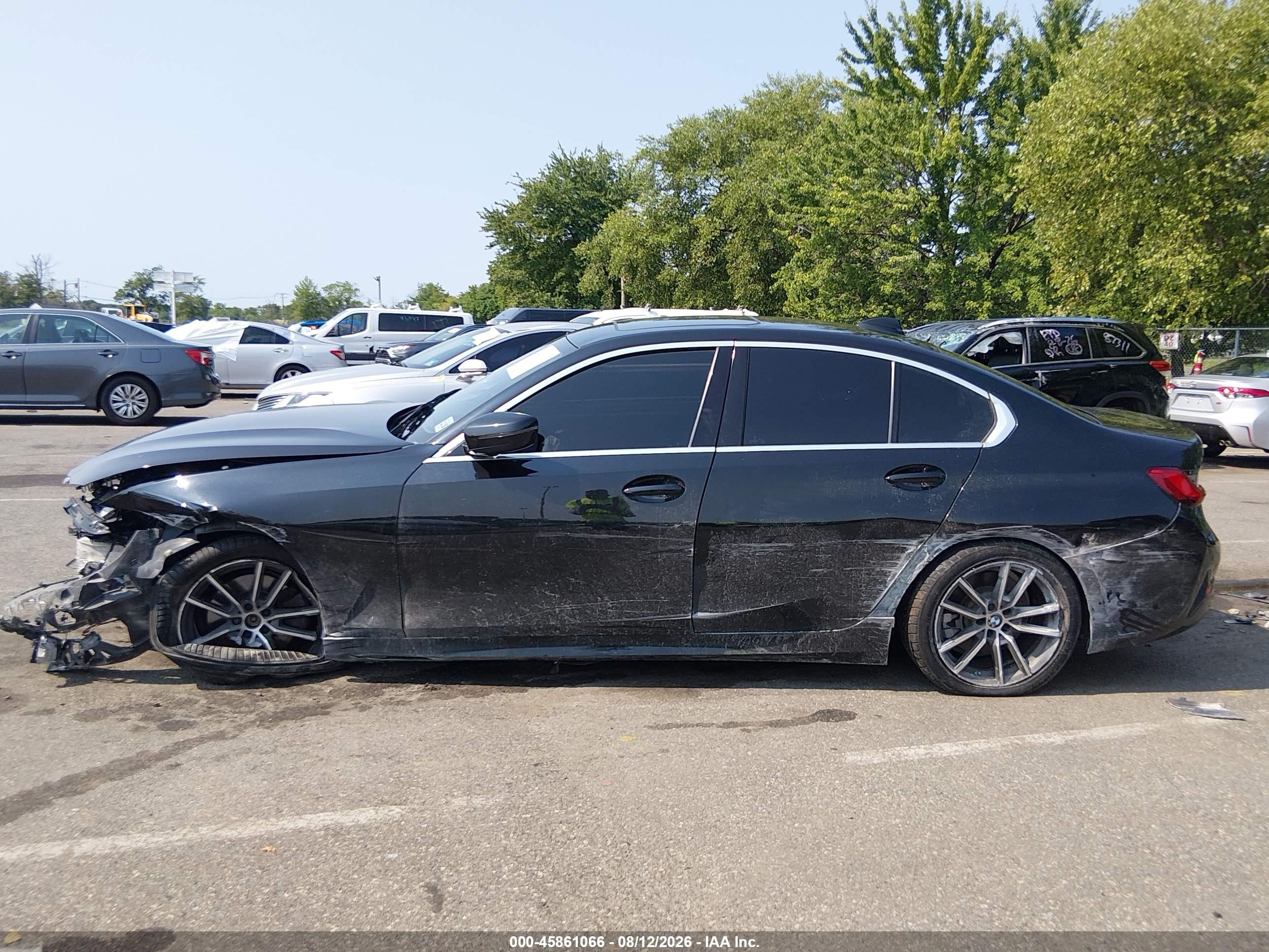 2019 Bmw 330i Xdrive Black vin: WBA5R7C54KAJ82601