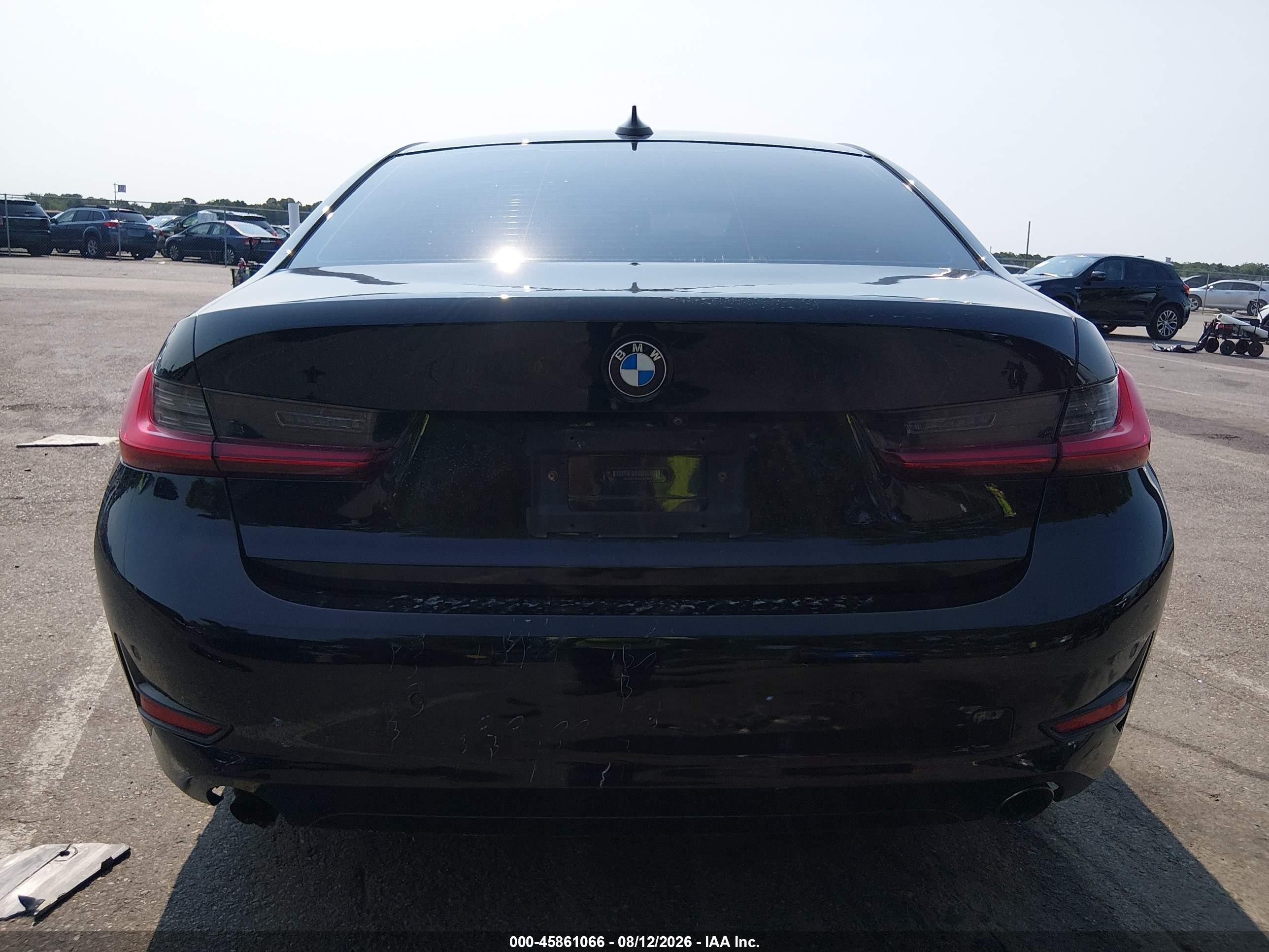 2019 Bmw 330i Xdrive Black vin: WBA5R7C54KAJ82601