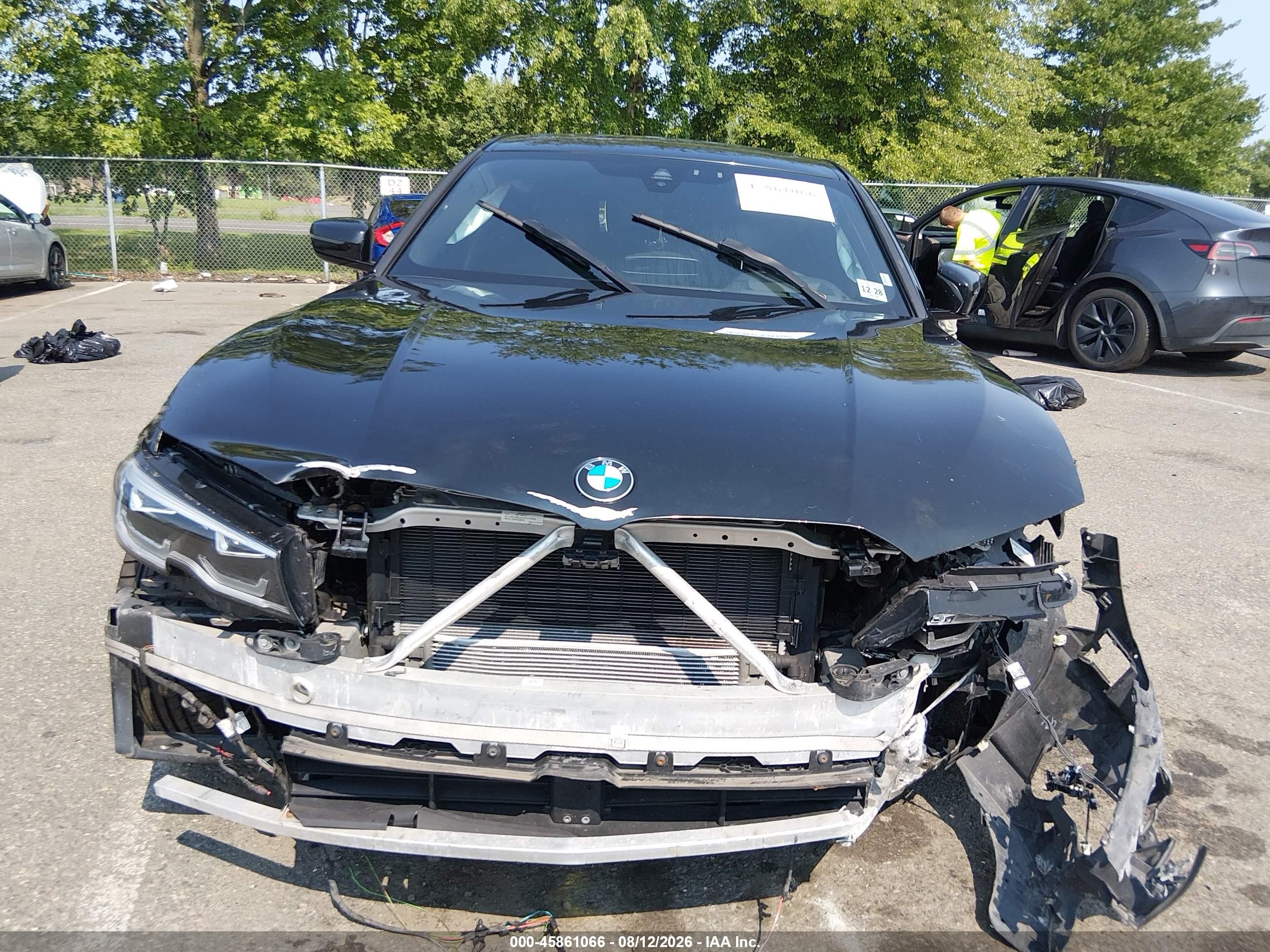 2019 Bmw 330i Xdrive Black vin: WBA5R7C54KAJ82601