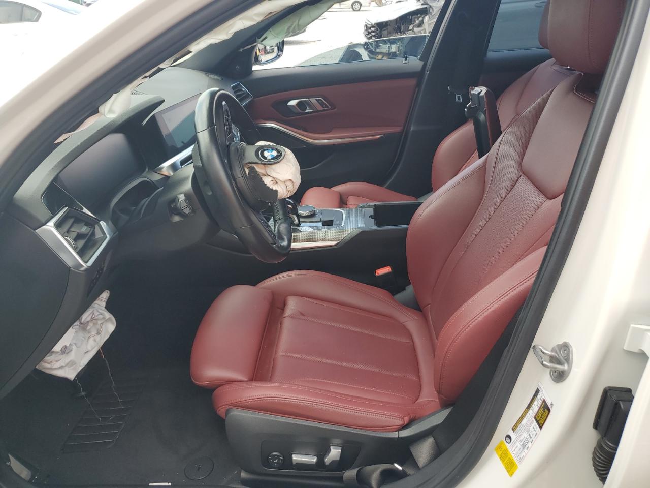 2022 Bmw M340i White vin: WBA5U7C03NFL69578