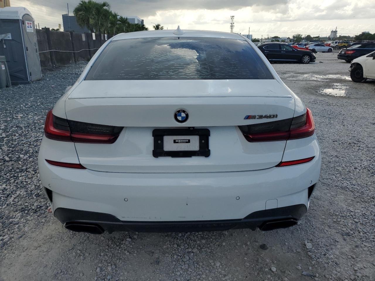 2022 Bmw M340i White vin: WBA5U7C03NFL69578