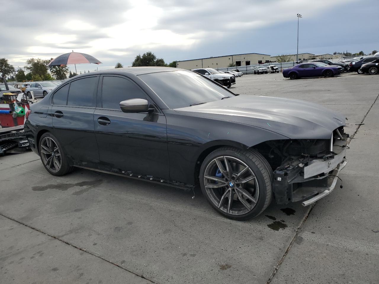 2020 Bmw M340i Charcoal vin: WBA5U7C04LA232353