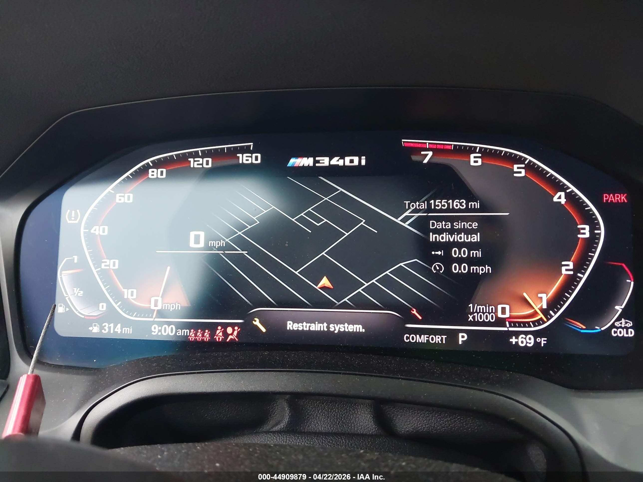 2020 Bmw M340i   Black vin: WBA5U7C05LFH64152