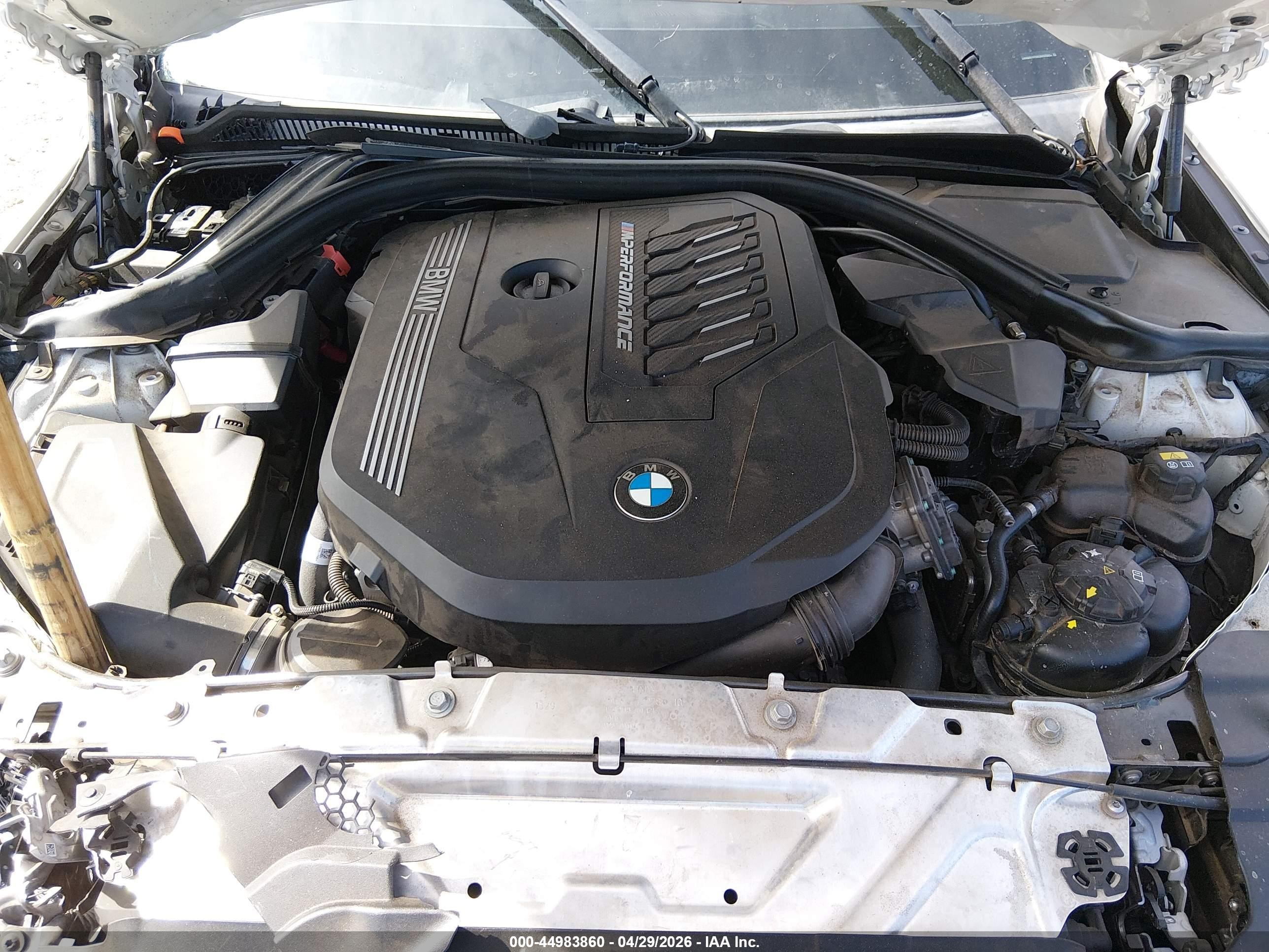2020 Bmw M340i   White vin: WBA5U7C06LFH32360