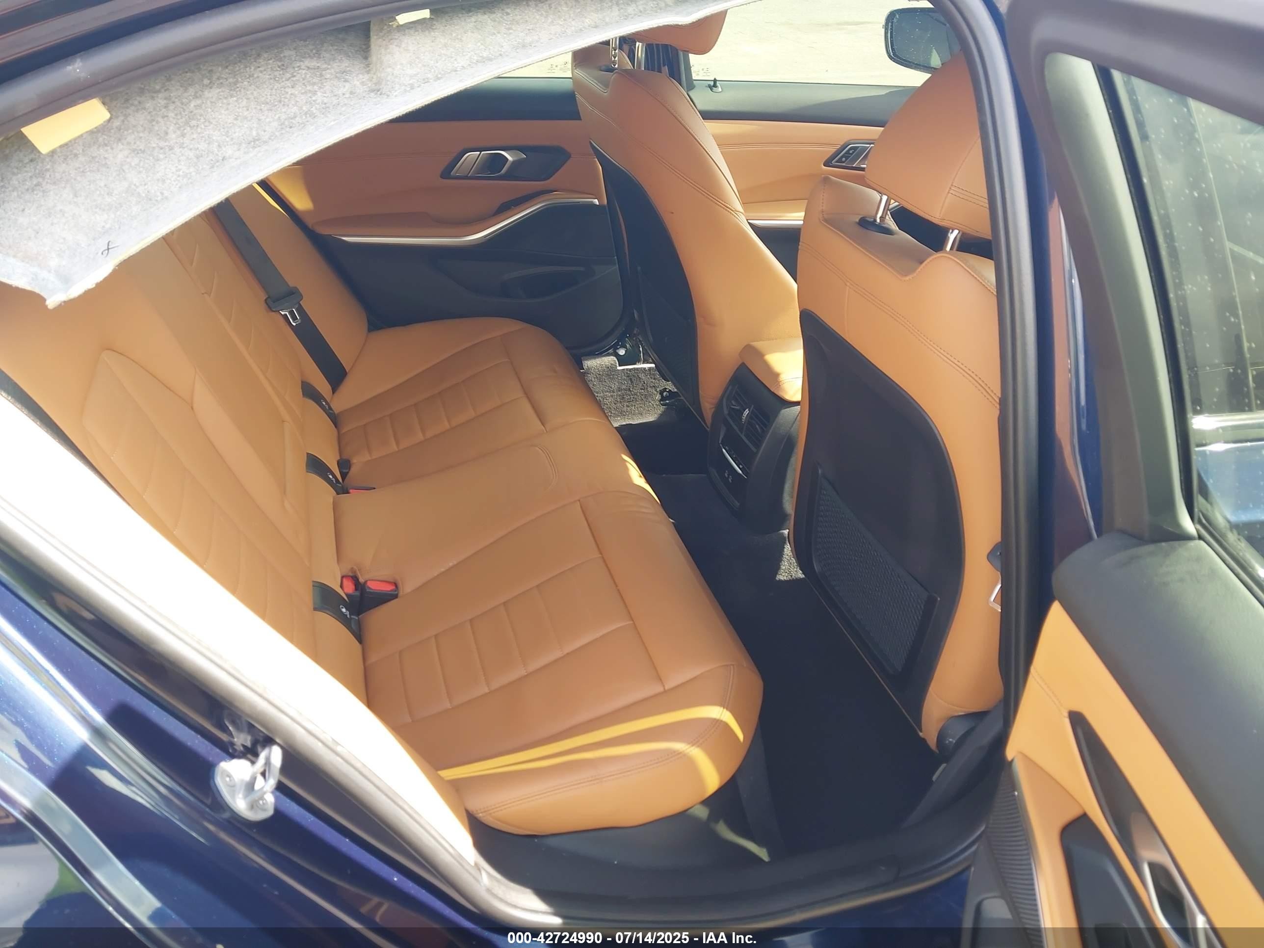 2021 Bmw 3 Series M340i Xdrive Blue vin: WBA5U9C00MFK97023
