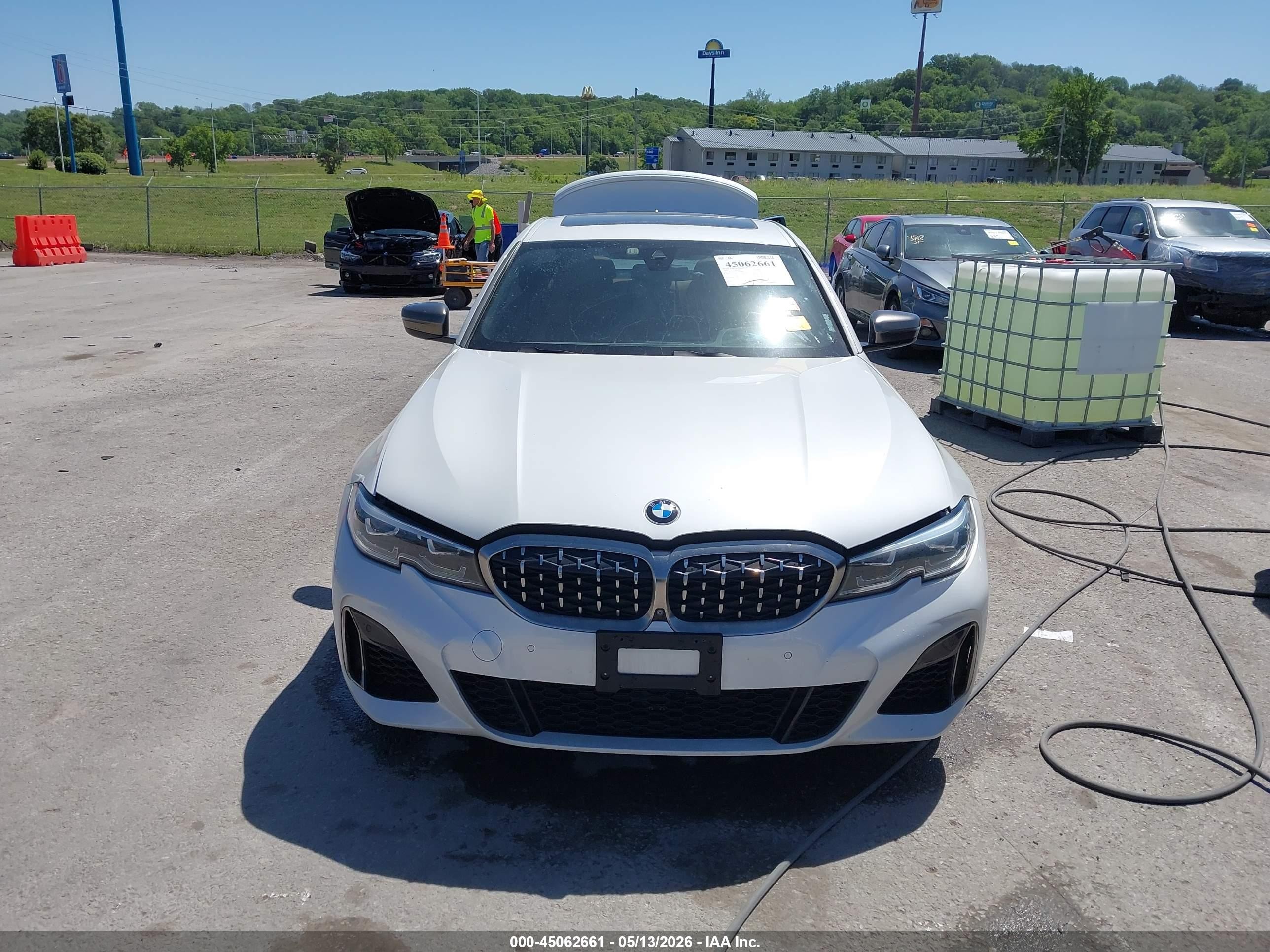 2020 Bmw M340i M340i Xdrive White vin: WBA5U9C05LFH04500