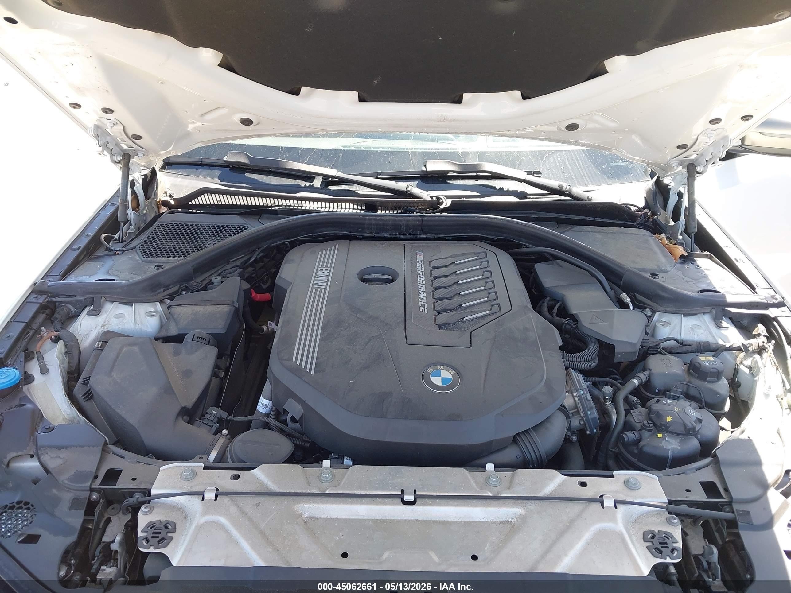 2020 Bmw M340i M340i Xdrive White vin: WBA5U9C05LFH04500