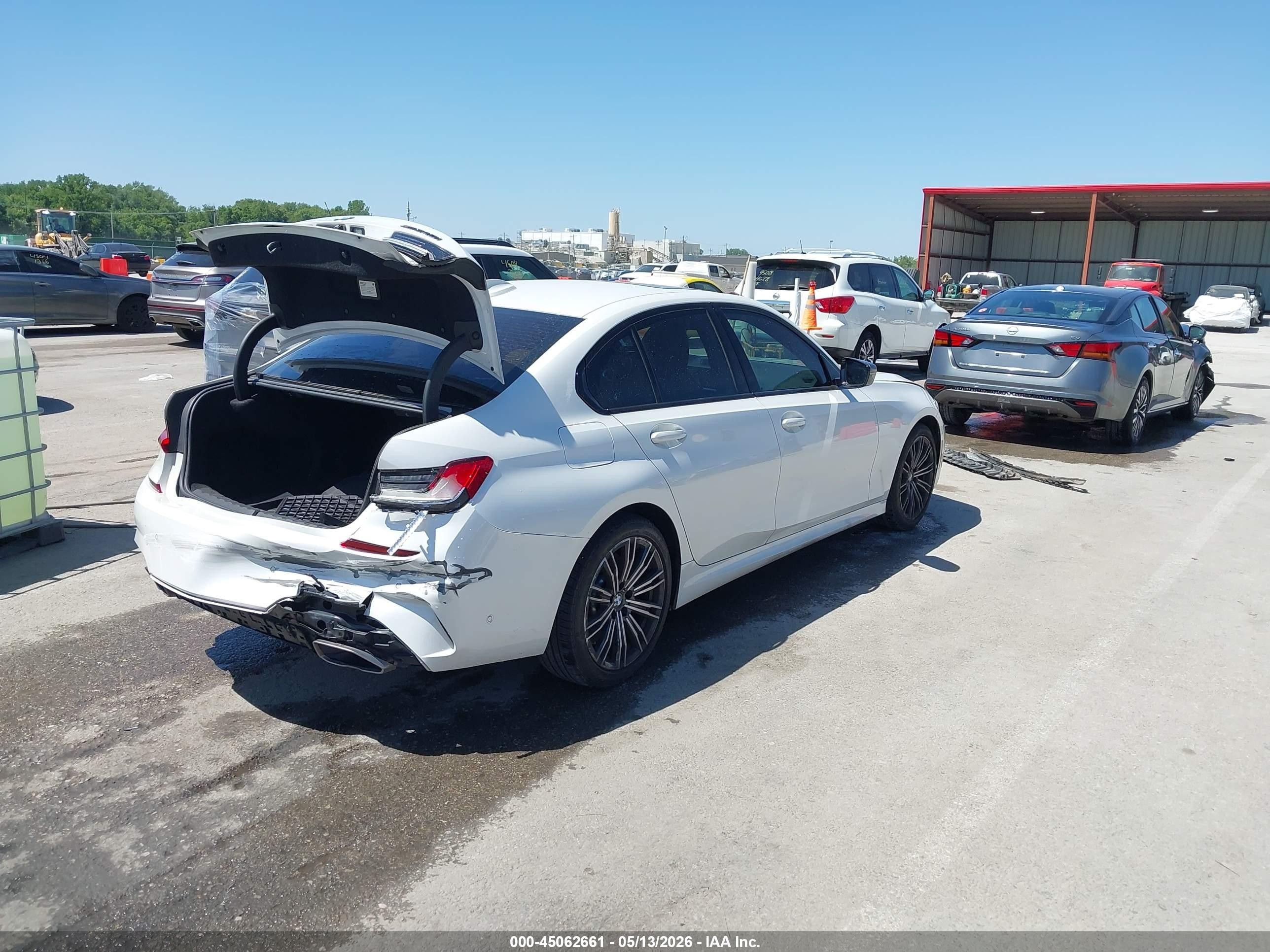 2020 Bmw M340i M340i Xdrive White vin: WBA5U9C05LFH04500