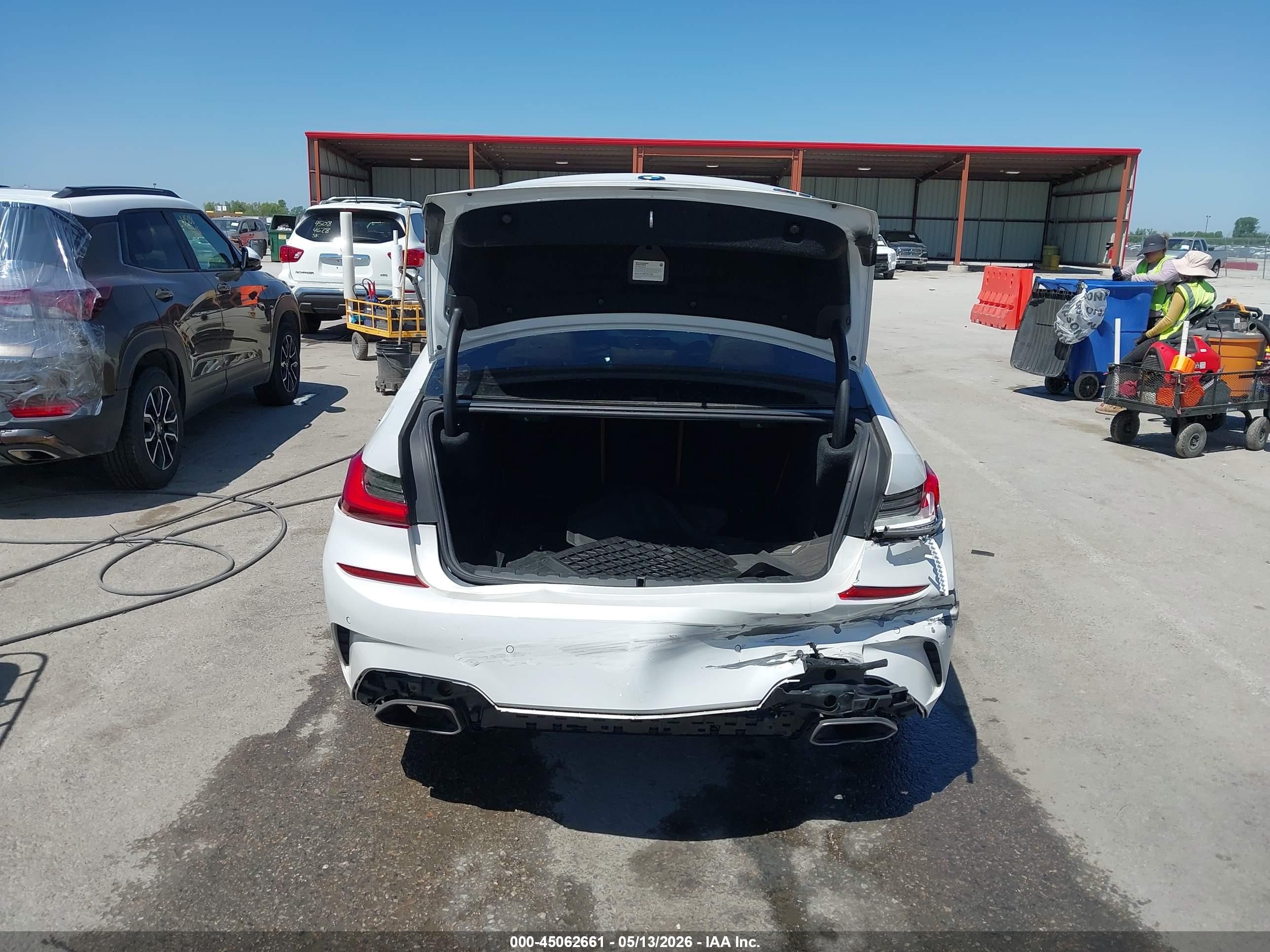 2020 Bmw M340i M340i Xdrive White vin: WBA5U9C05LFH04500