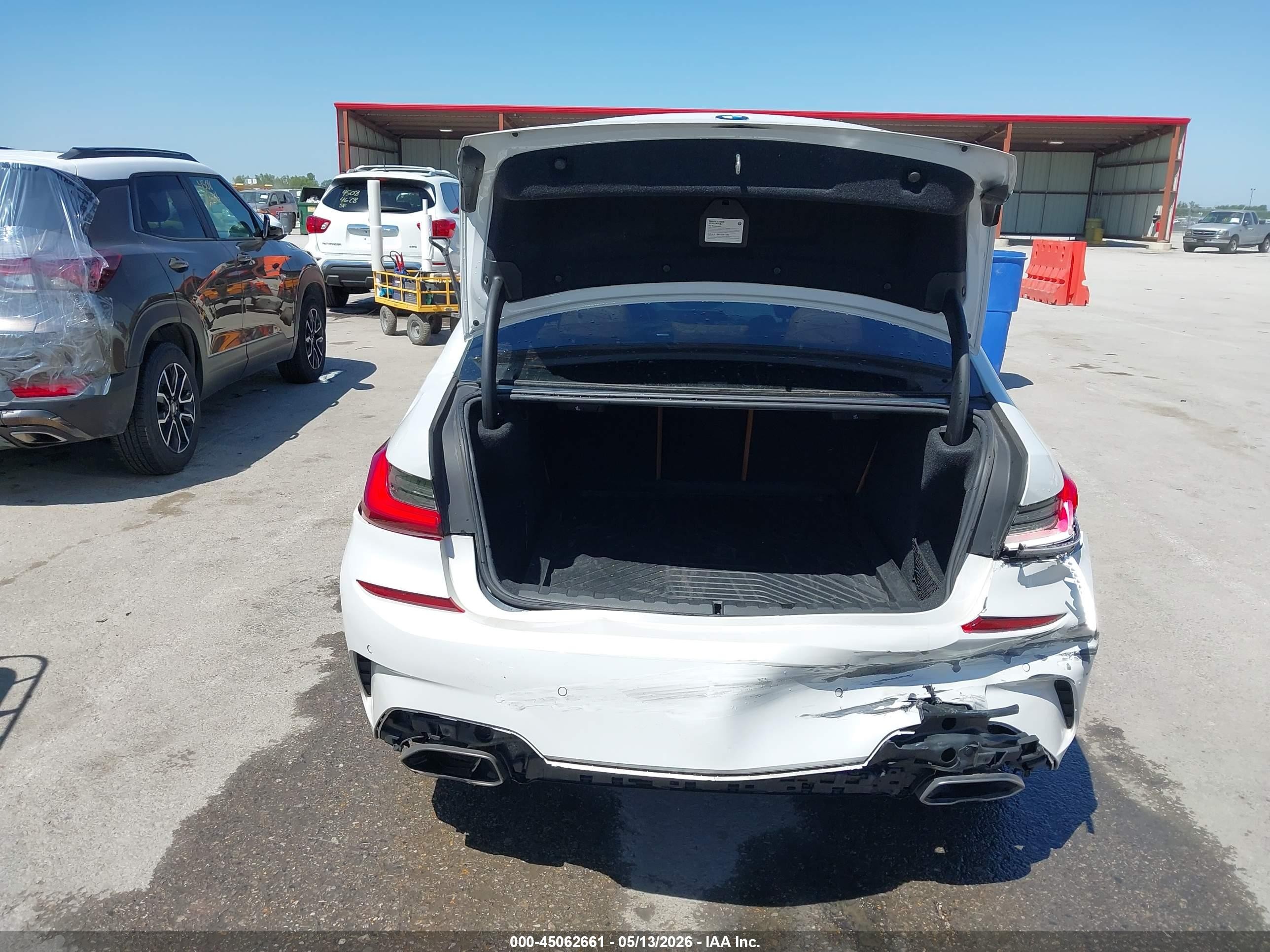 2020 Bmw M340i M340i Xdrive White vin: WBA5U9C05LFH04500