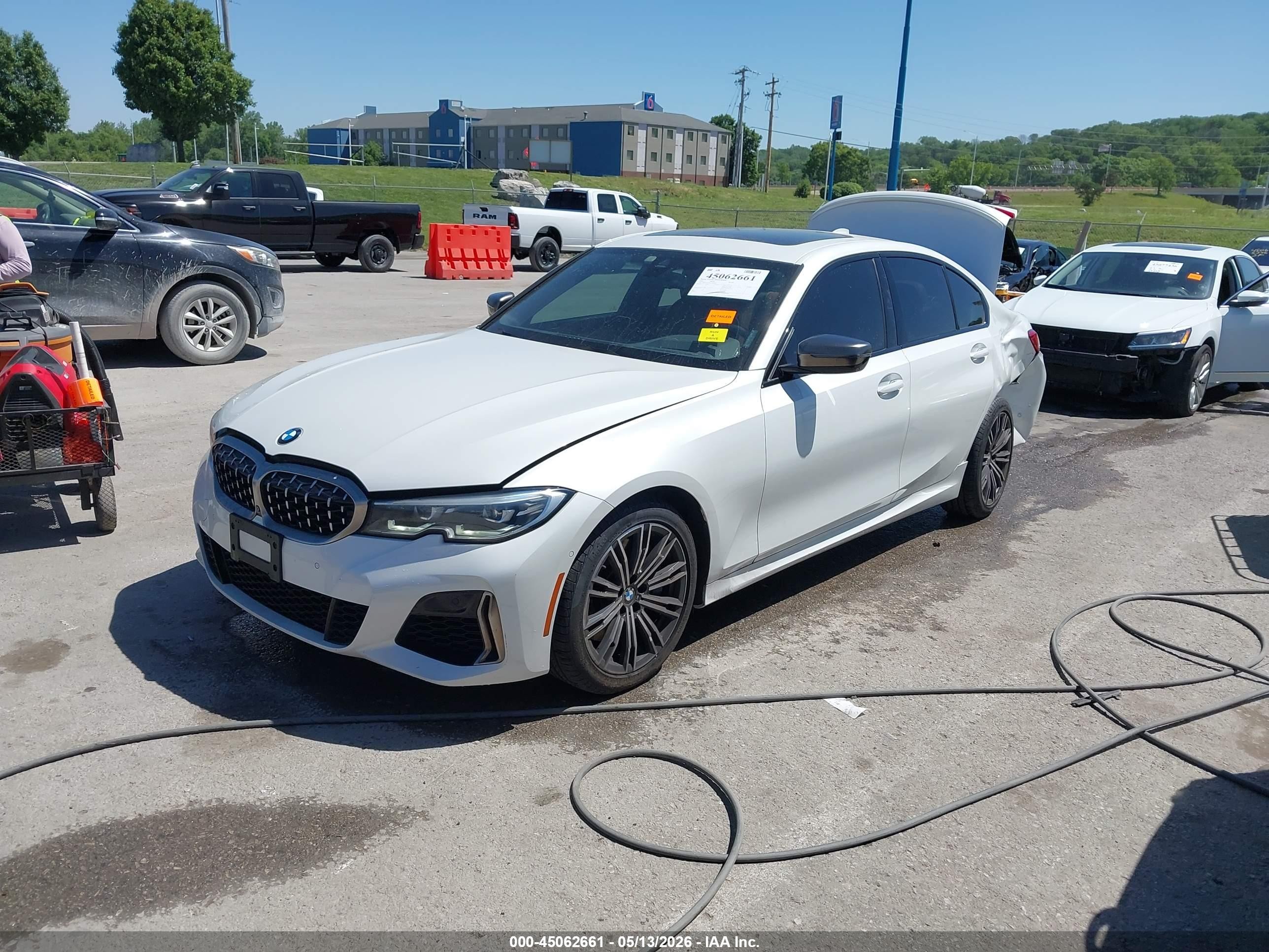2020 Bmw M340i M340i Xdrive White vin: WBA5U9C05LFH04500