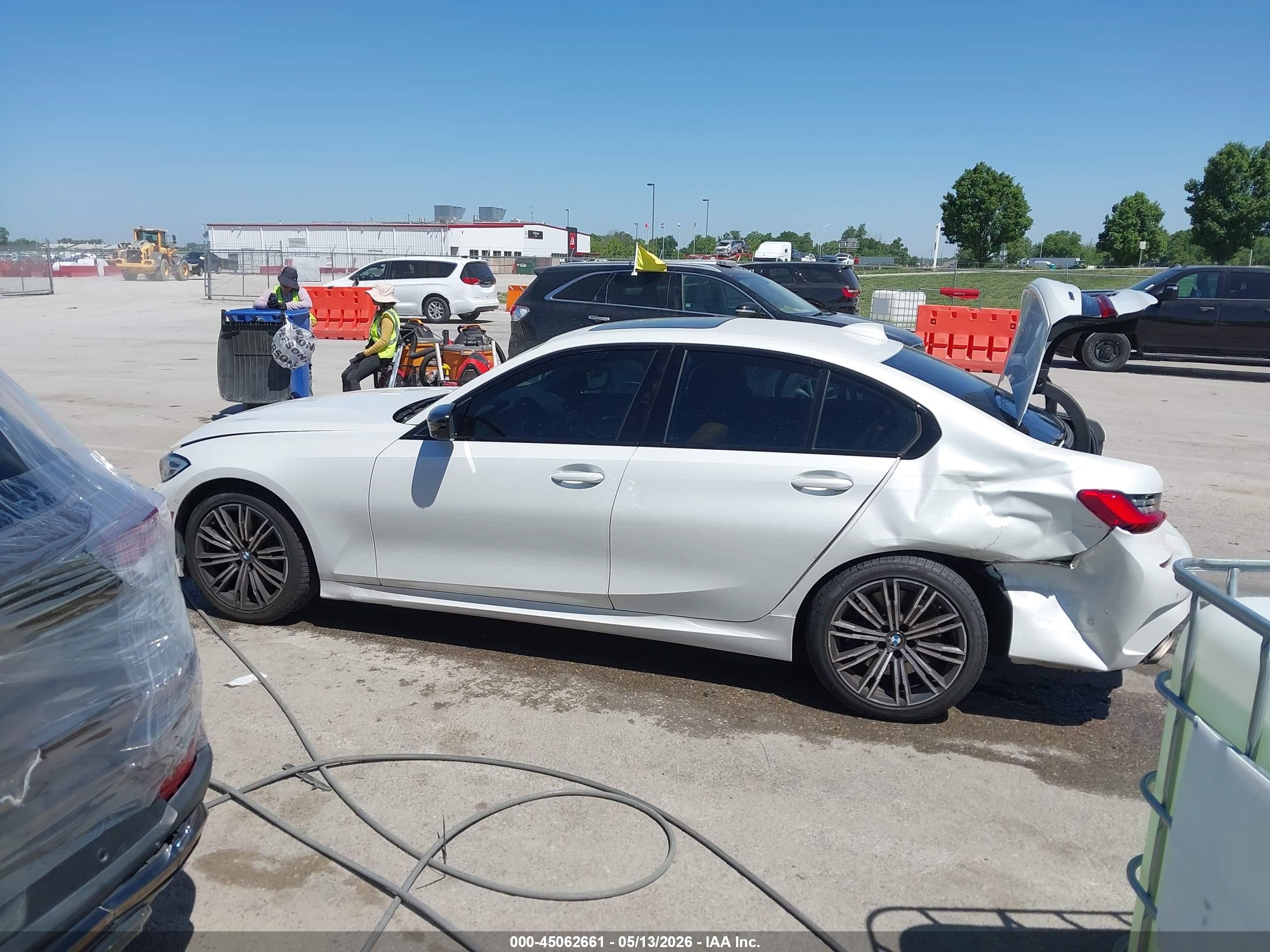 2020 Bmw M340i M340i Xdrive White vin: WBA5U9C05LFH04500