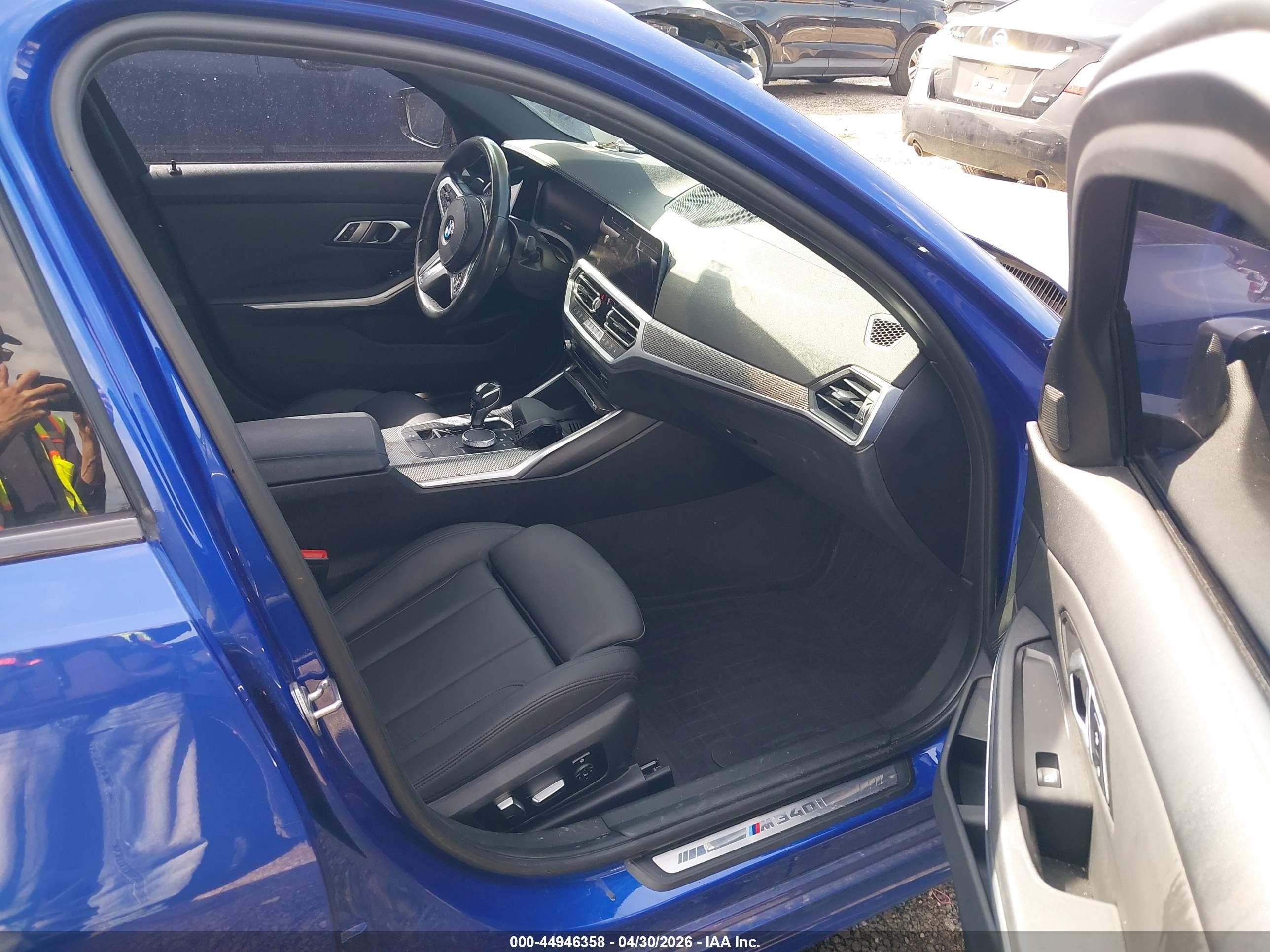 2020 Bmw M340i M340i Xdrive Blue vin: WBA5U9C05LFH58718